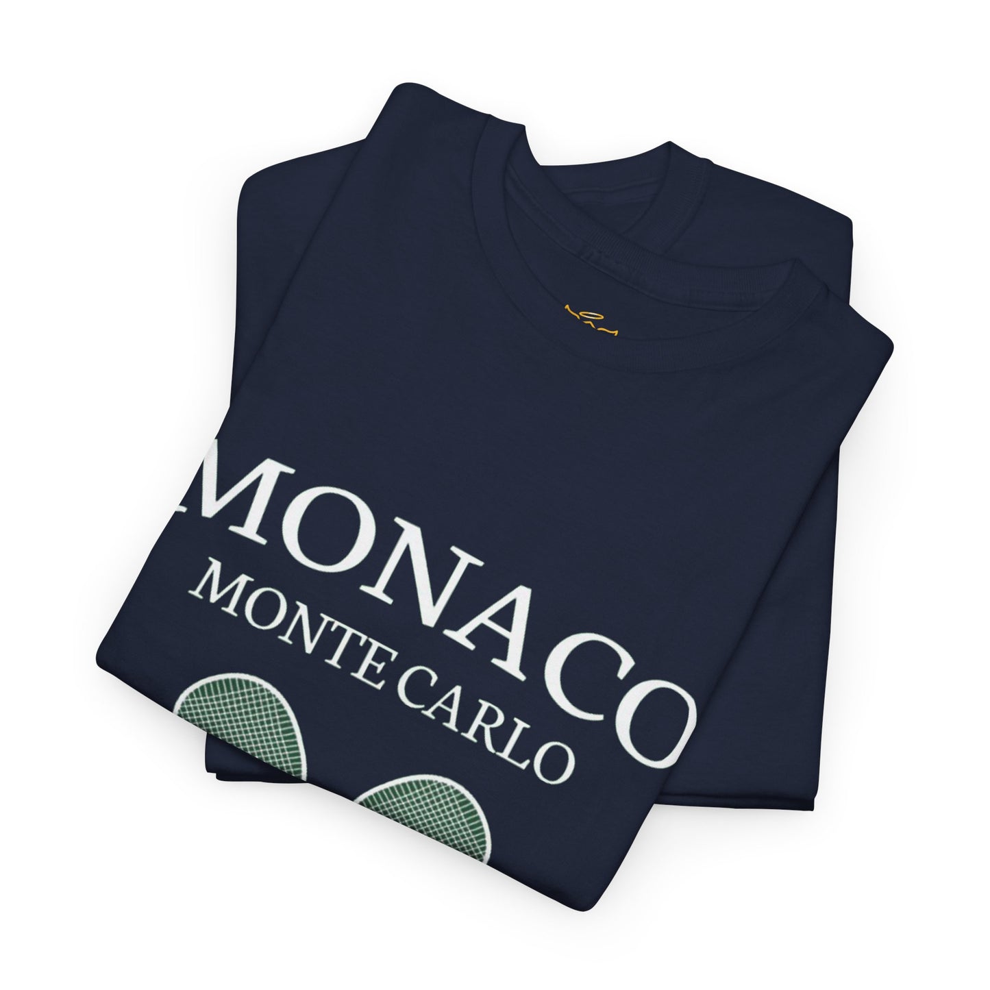 Monaco Monte Carlo Tennis Club T‑Shirt — Vintage Tennis Club Tee