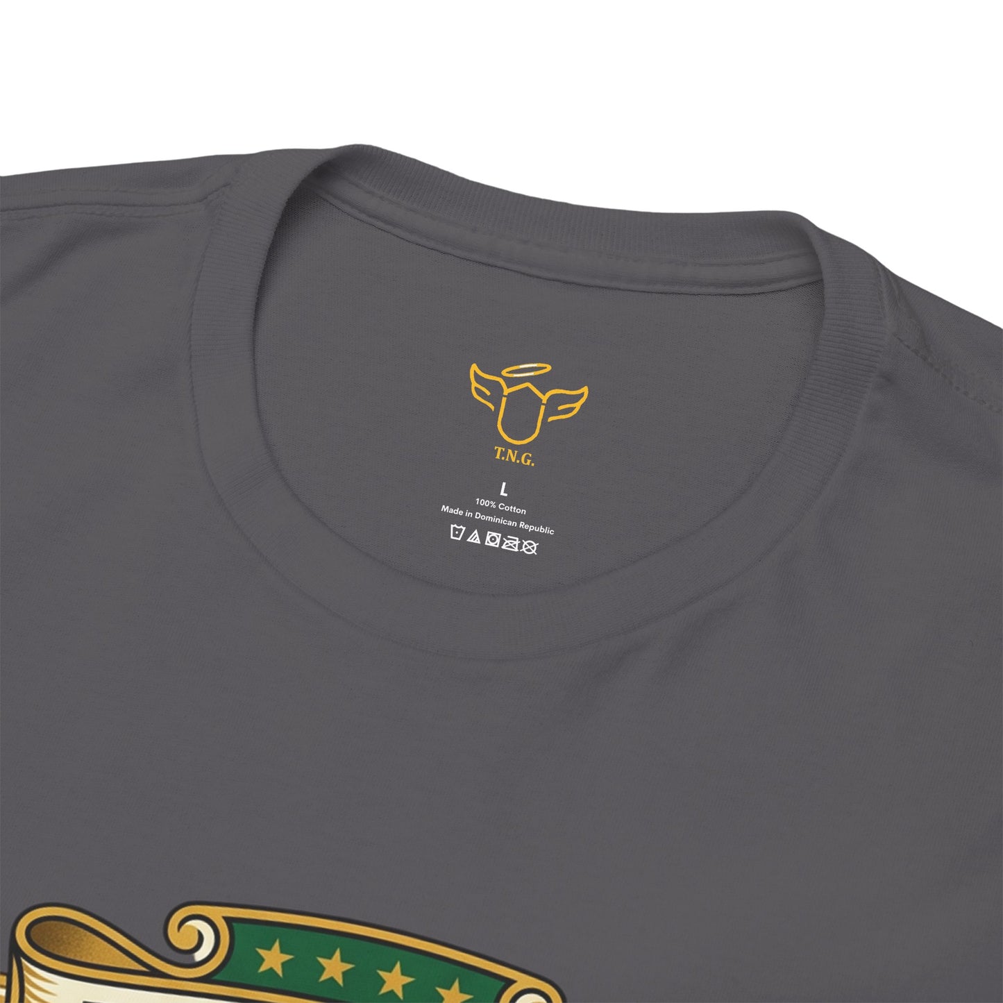 Portugal Soccer Team Fan T‑Shirt — Vintage Portugal Soccer Crest Tee