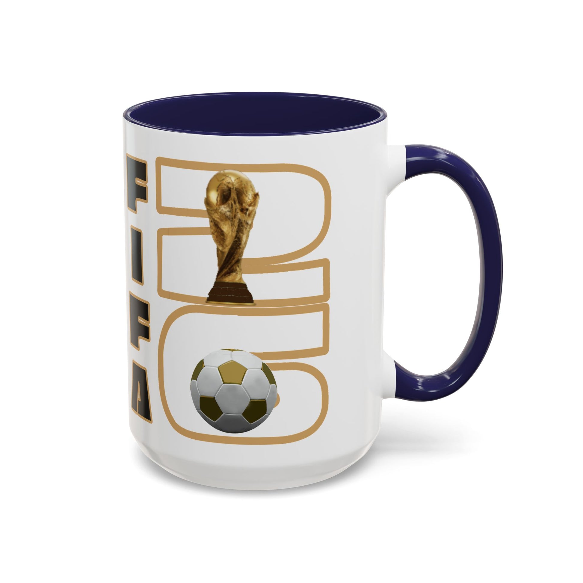 FIFA World Cup '26 Coffee Mug — Soccer Trophy & Ball Graphic 11/15oz - Trending Novelties & Gifts