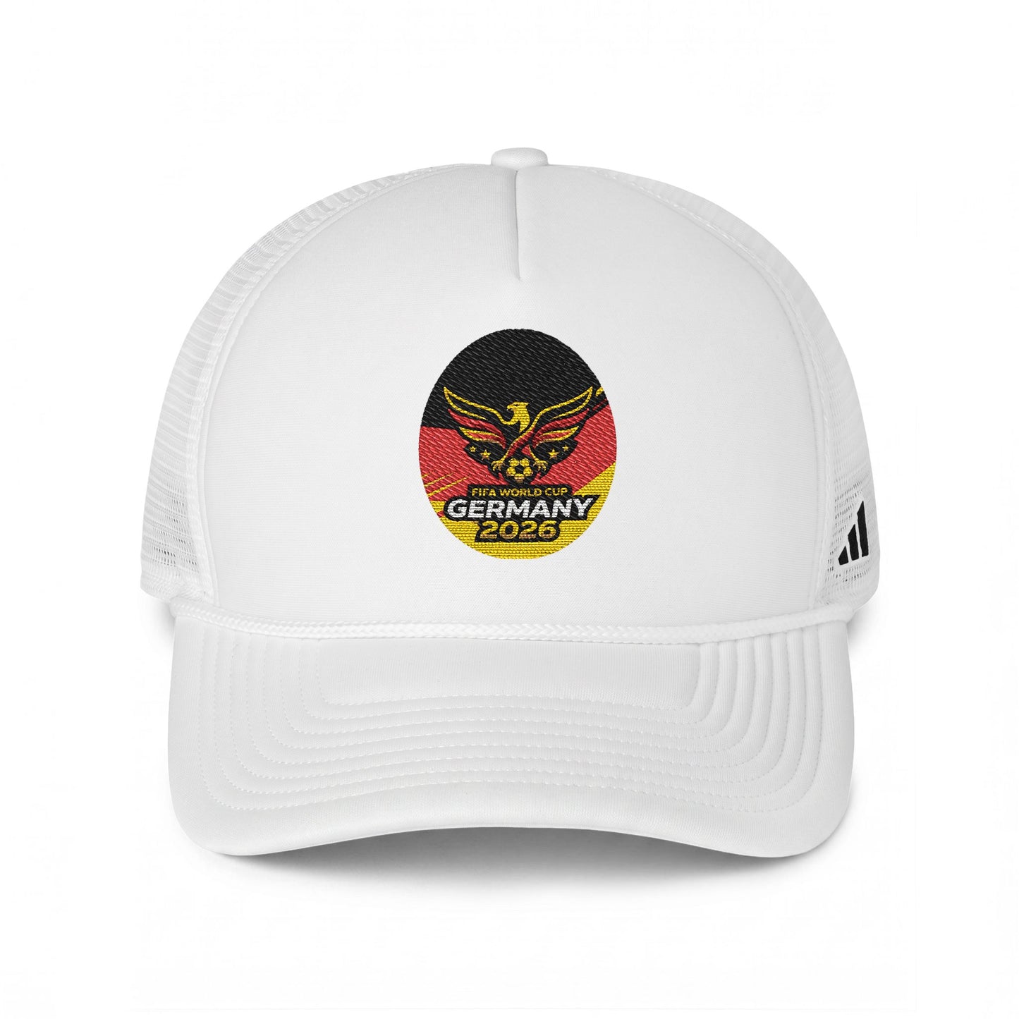 Germany Soccer '26 Trucker Cap — Embroidered Deutschland  Soccer Cap