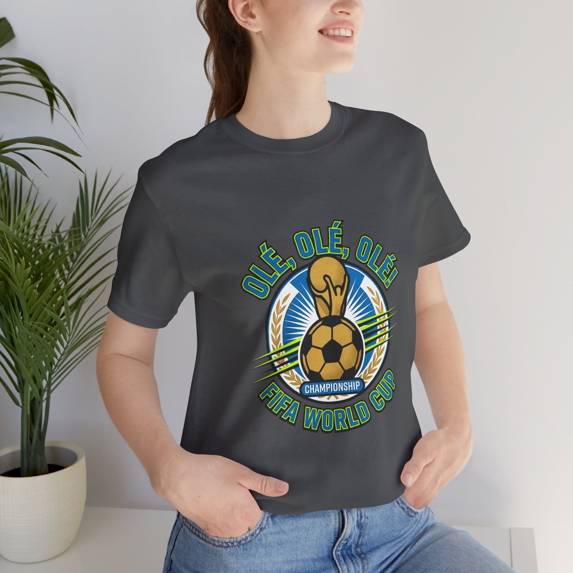 World Cup Soccer Tee '26 – "Olé Olé Olé" Championship Design - Trending Novelties & Gifts