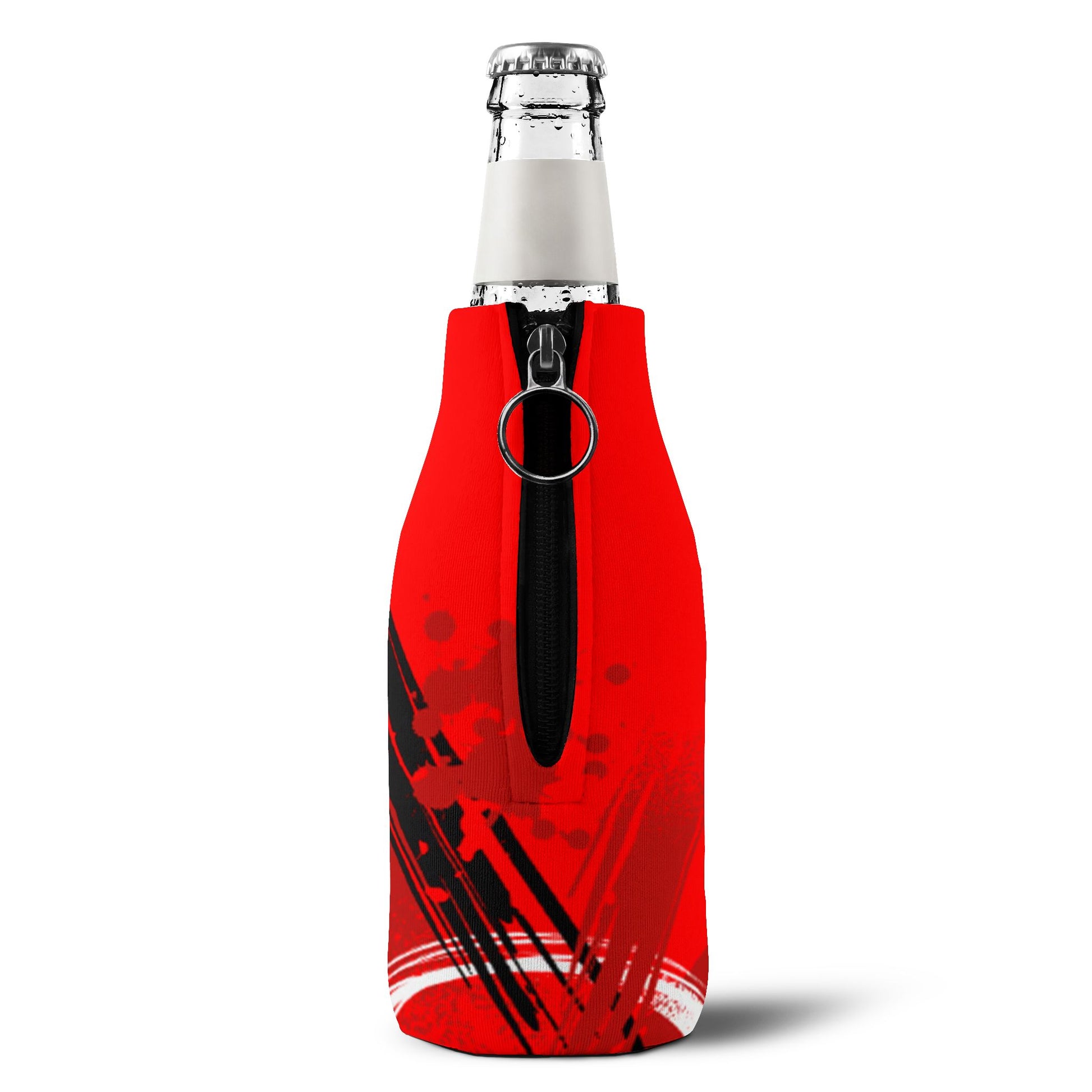 P.S.G. Fan Zip-Up Bottle Cooler Sleeve — P.S.G. Soccer  Fans Koozie - Trending Novelties & Gifts