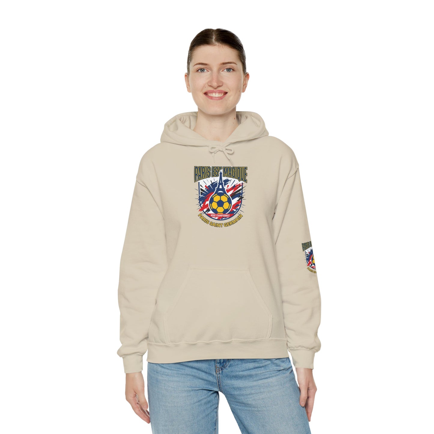 Paris Saint Germain Soccer Crest Hoodie | Paris Saint Germain Soccer Fans Hoodie