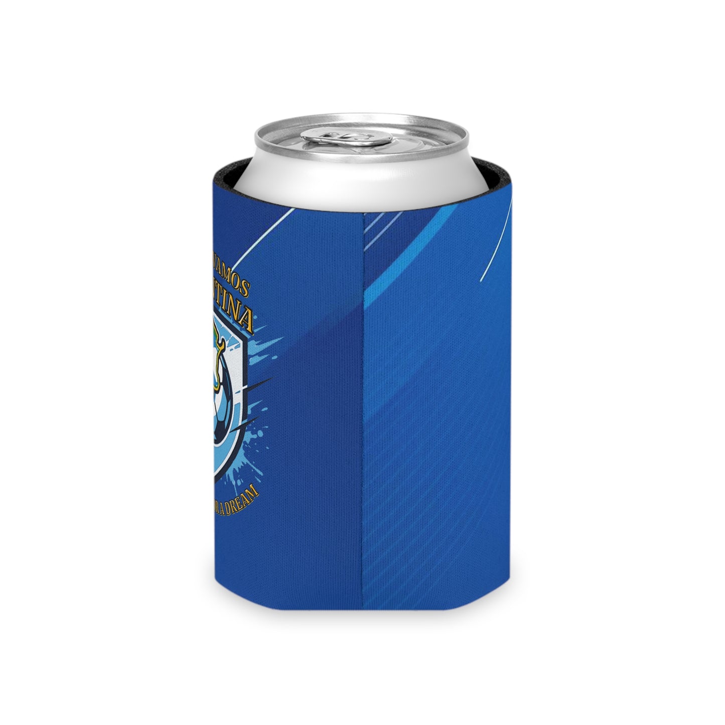Argentina Soccer Can Cooler – "Vamos, Vamos Argentina" Football Koozie - Trending Novelties & Gifts