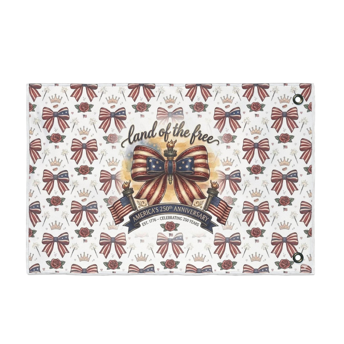 USA 250th ANNIVERSARY Double-Sided Flag — 4th of July Decorative Banner - Trending Novelties & Gifts
