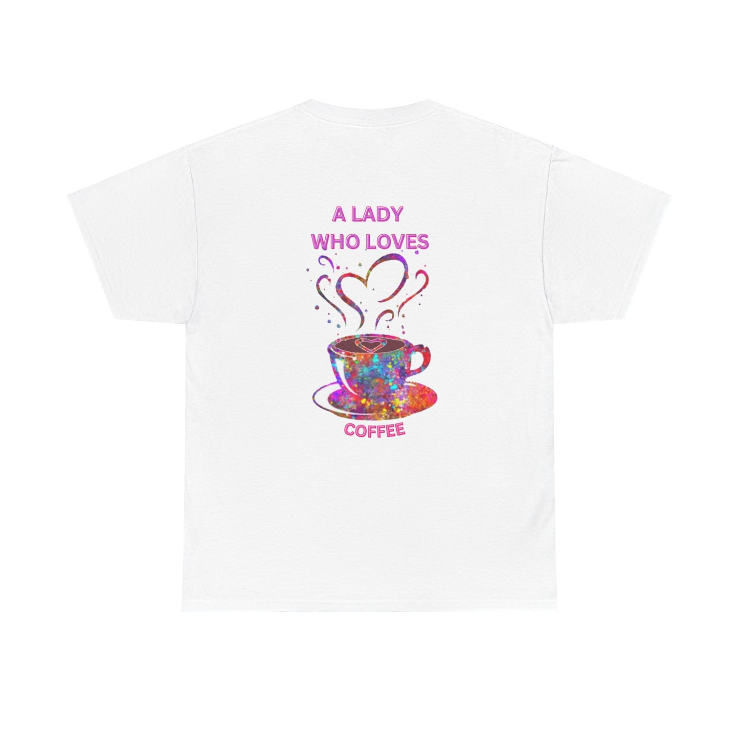 Coffee Lover Cotton Tee - For Women Who Love Coffee