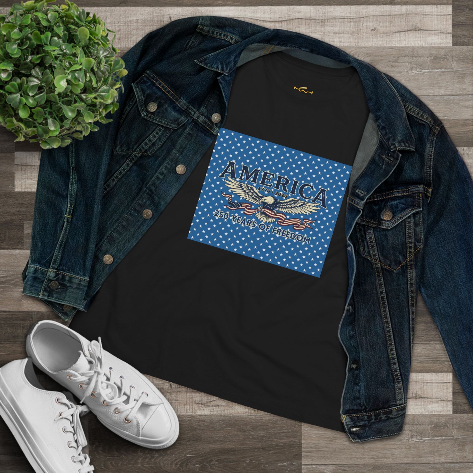 America 250 Years Anniversary Patriotic Eagle T‑Shirt – USA 250th ANNIVERSARY Cotton Tee - Trending Novelties & Gifts