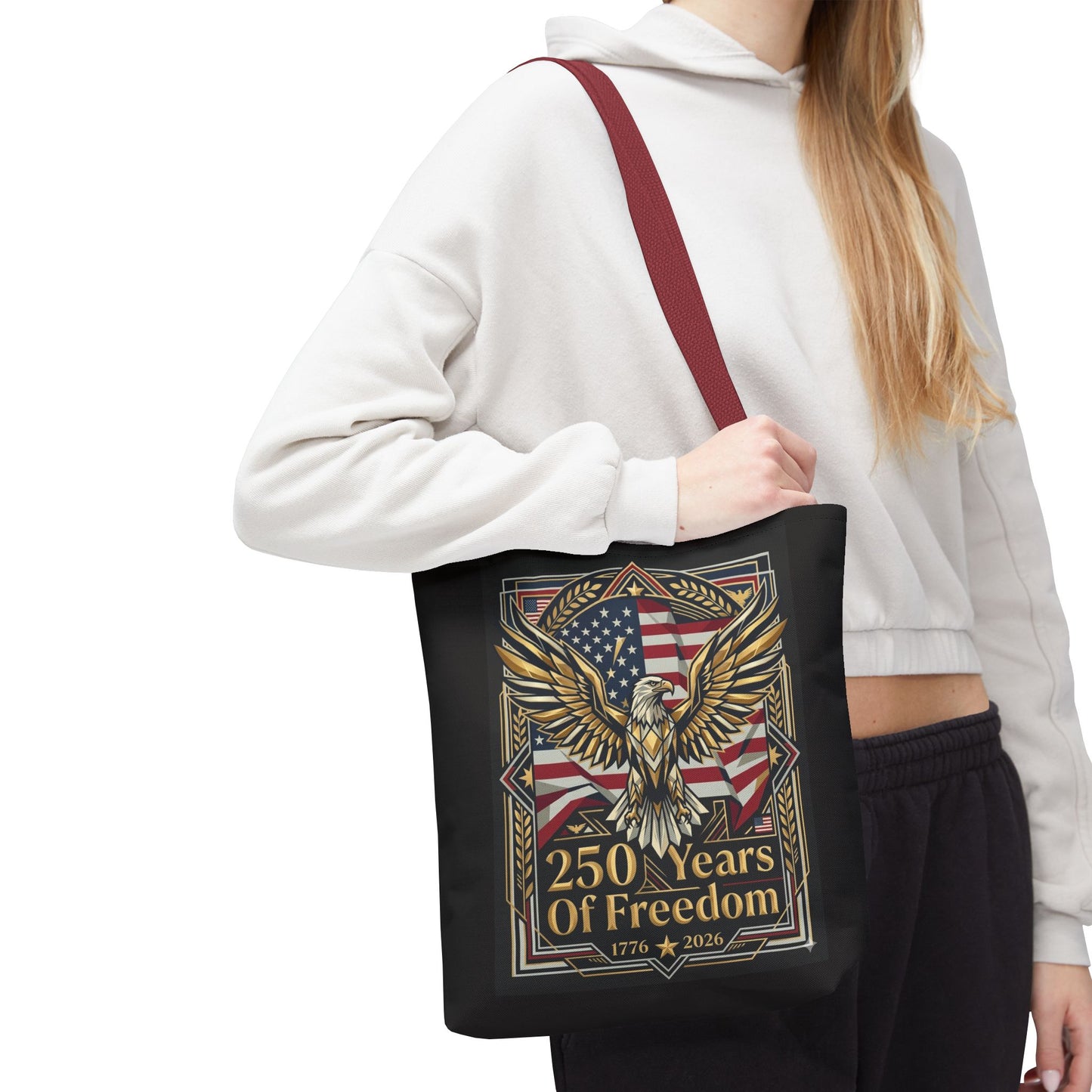 USA 250th ANNIVERSARY Tote Bag -  America 250 years of Freedom Tote