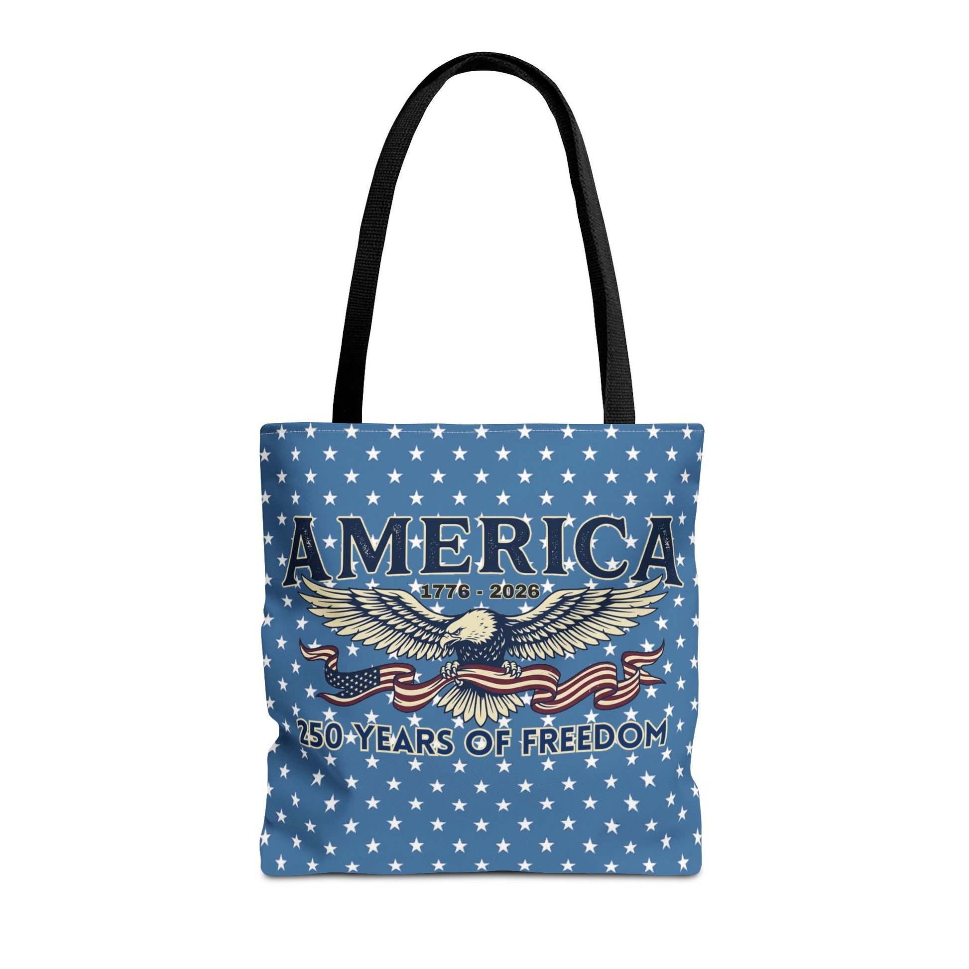USA 250th ANNIVERSARY Patriotic Tote Bag  | America's 250 Years of Freedom" Eagle Design Tote - Trending Novelties & Gifts