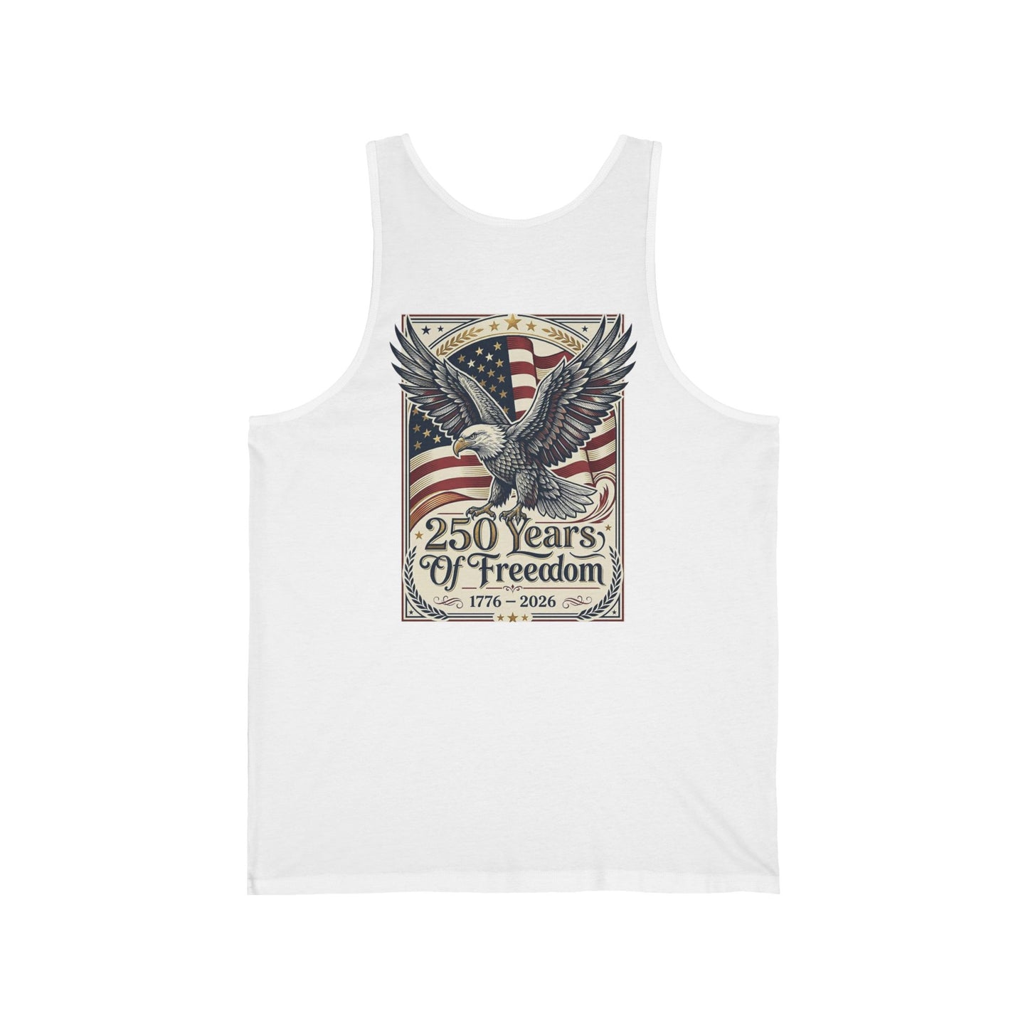 USA 250th ANNIVERSARY  Eagle Tank Top — Patriotic American 250 Years of Freedom Tank Top - Trending Novelties & Gifts