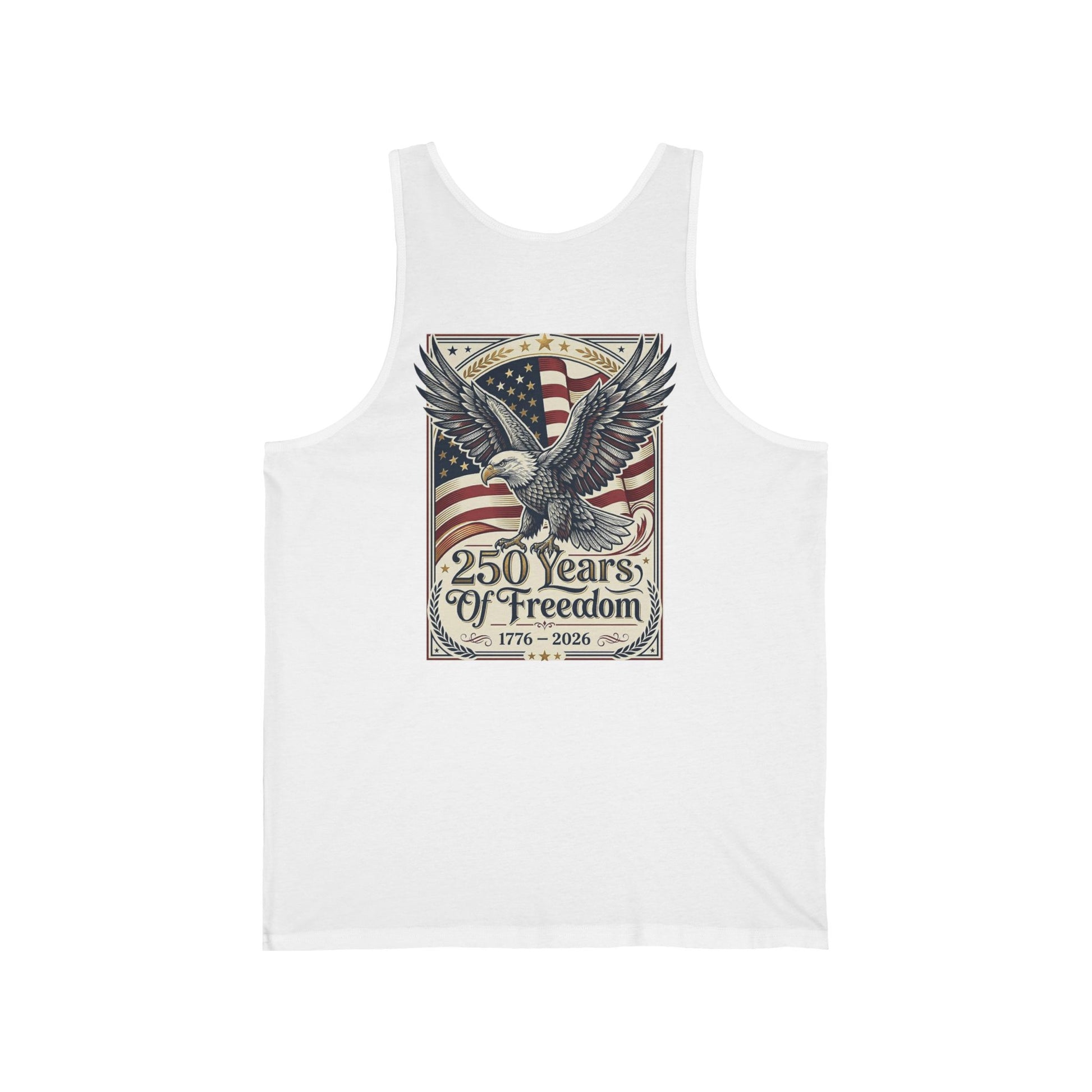 USA 250th ANNIVERSARY  Eagle Tank Top — Patriotic American 250 Years of Freedom Tank Top - Trending Novelties & Gifts