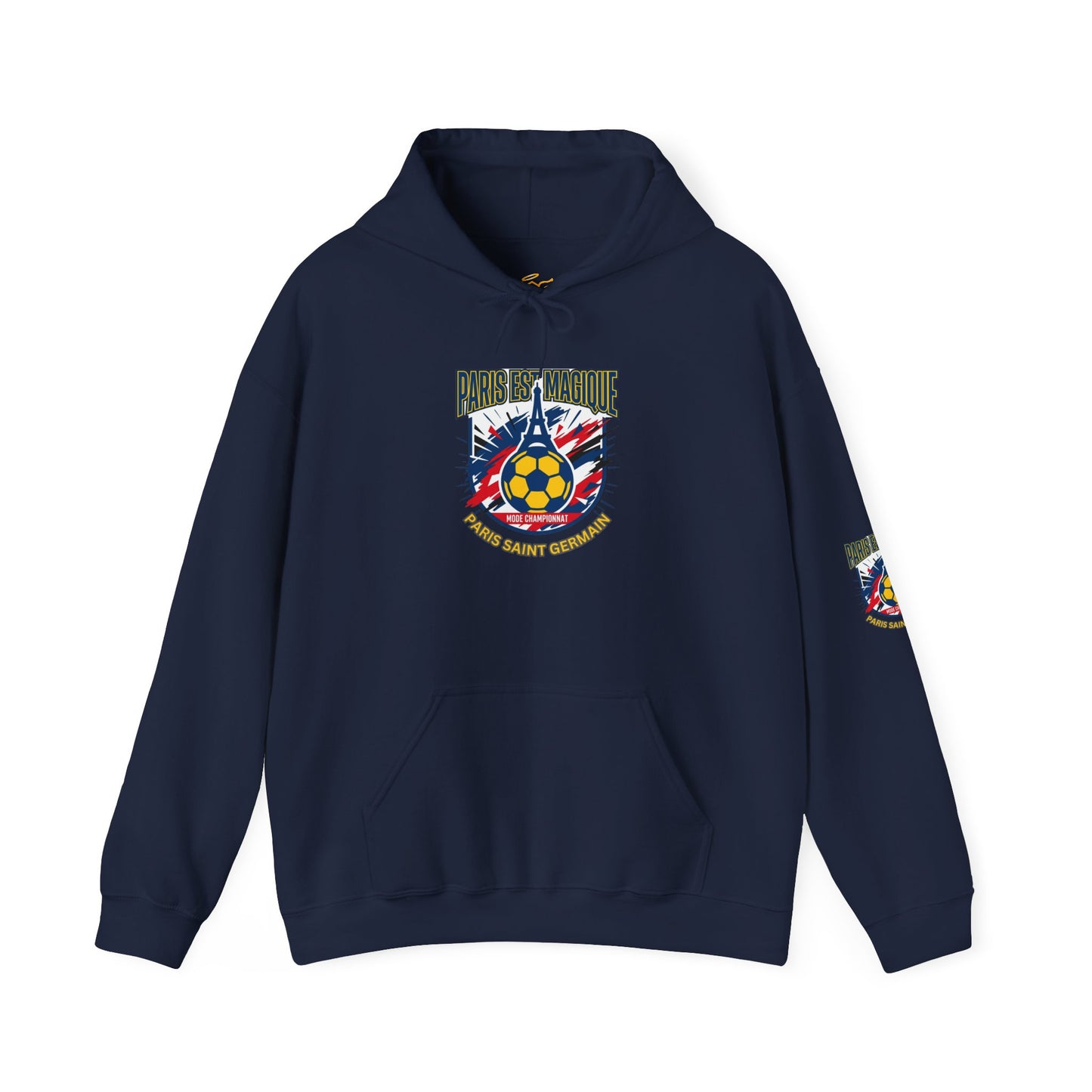 Paris Saint Germain Soccer Crest Hoodie | Paris Saint Germain Soccer Fans Hoodie