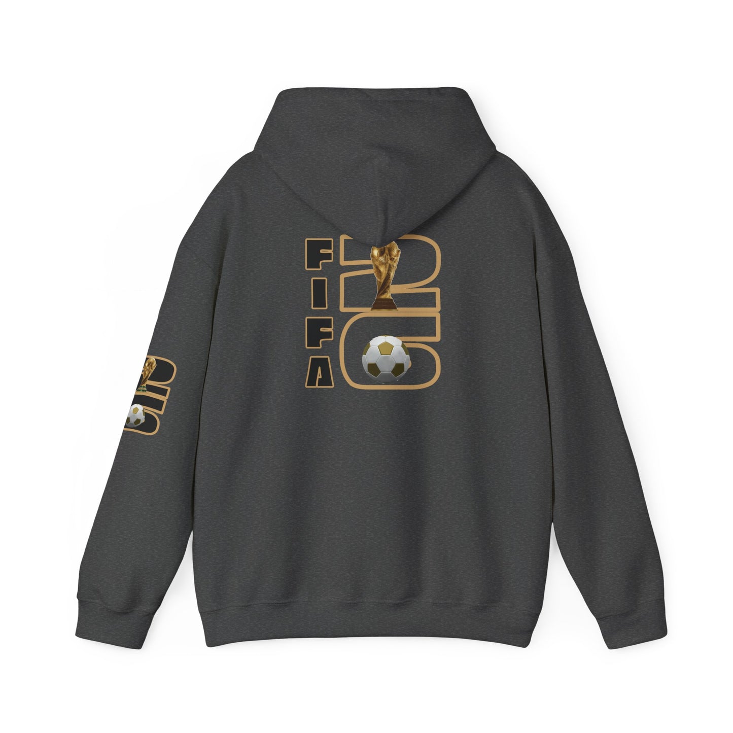 FIFA World Cup Soccer 2026 Hoodie – Soccer Trophy & Ball Graphic Pullover