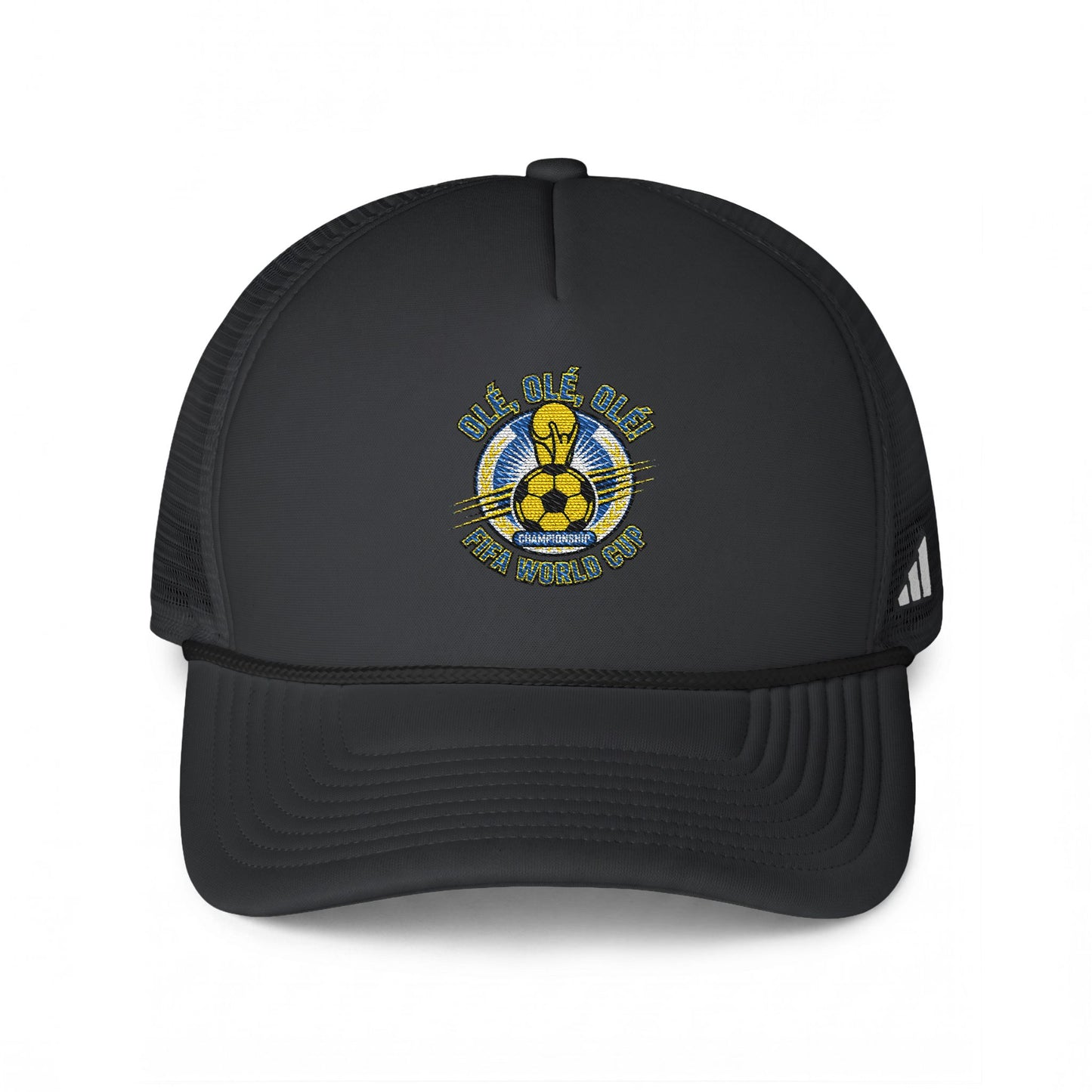 World Cup '26 Trucker Cap — Embroidered FIFA Soccer Emblem Cap - Trending Novelties & Gifts