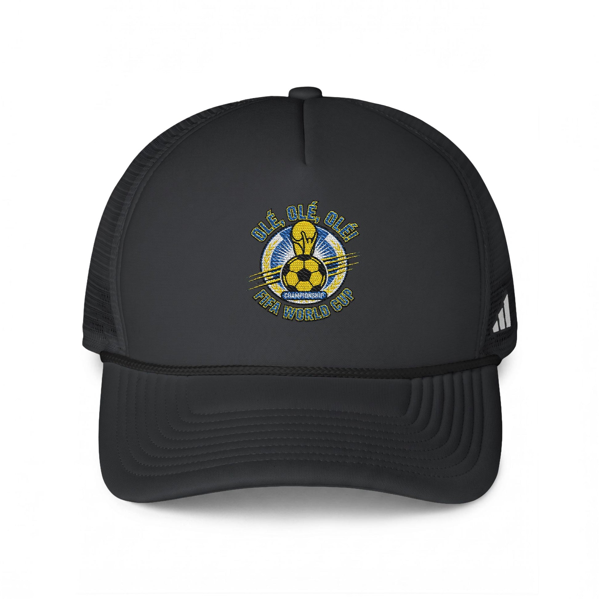 World Cup '26 Trucker Cap — Embroidered FIFA Soccer Emblem Cap - Trending Novelties & Gifts