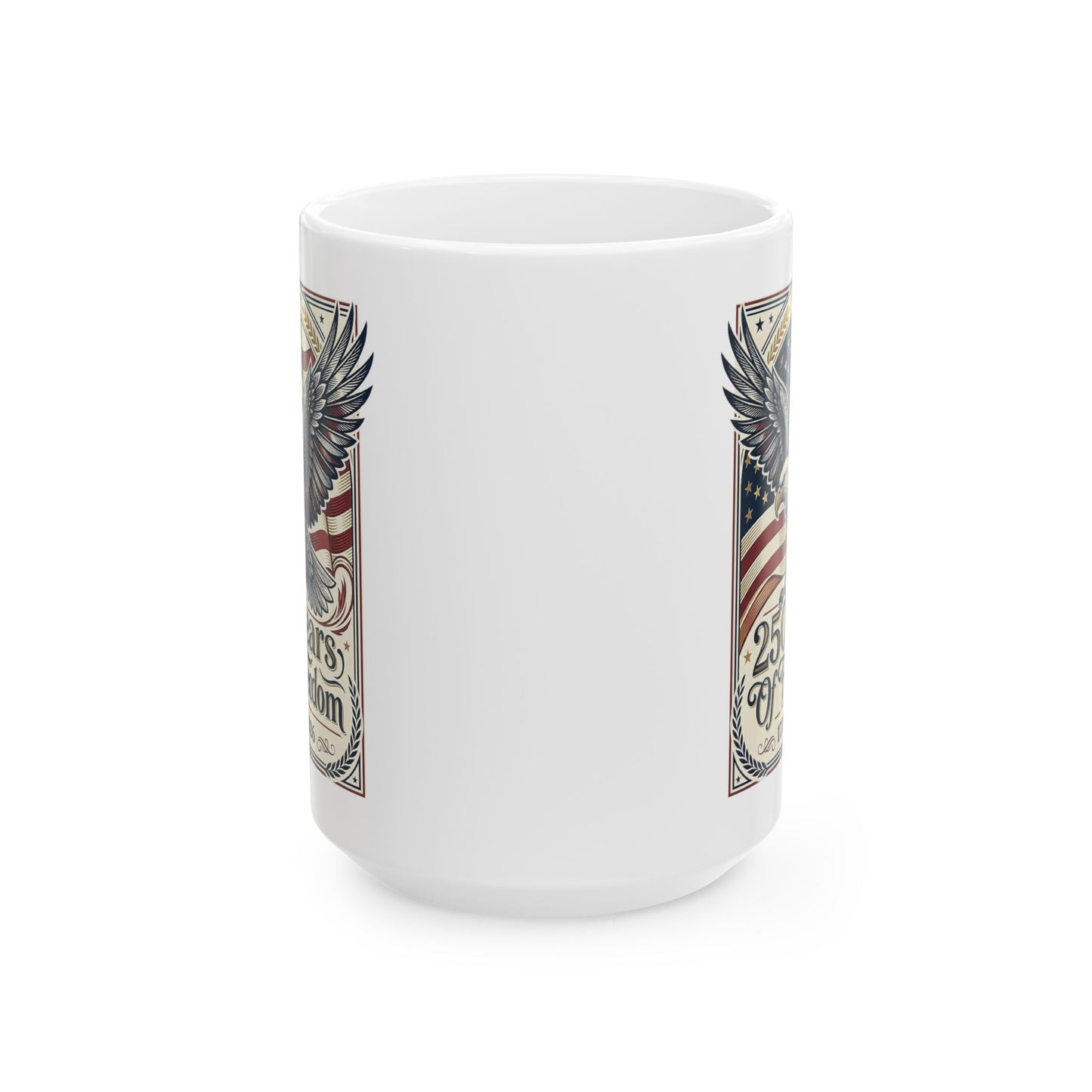USA 250th ANNIVERSARY Ceramic Mug — America 250 Years of Freedom Coffee Mug - Trending Novelties & Gifts