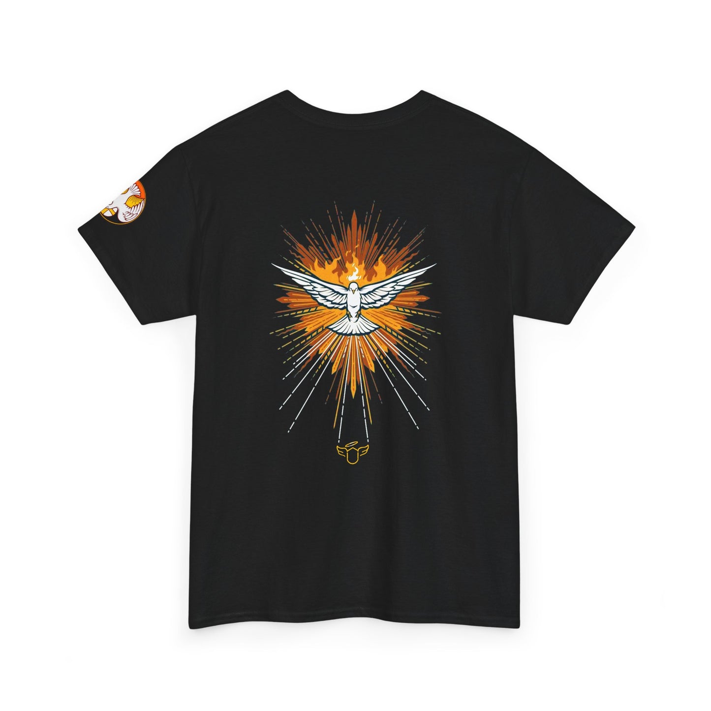 Holy Spirit Dove T-Shirt 2 — Radiant Catholic Faith Graphic Tee (CT)