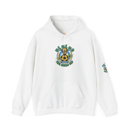 Soccer Champions Graphic Hoodie — World Cup Vintage Trophy Design Hoodie - Trending Novelties & Gifts