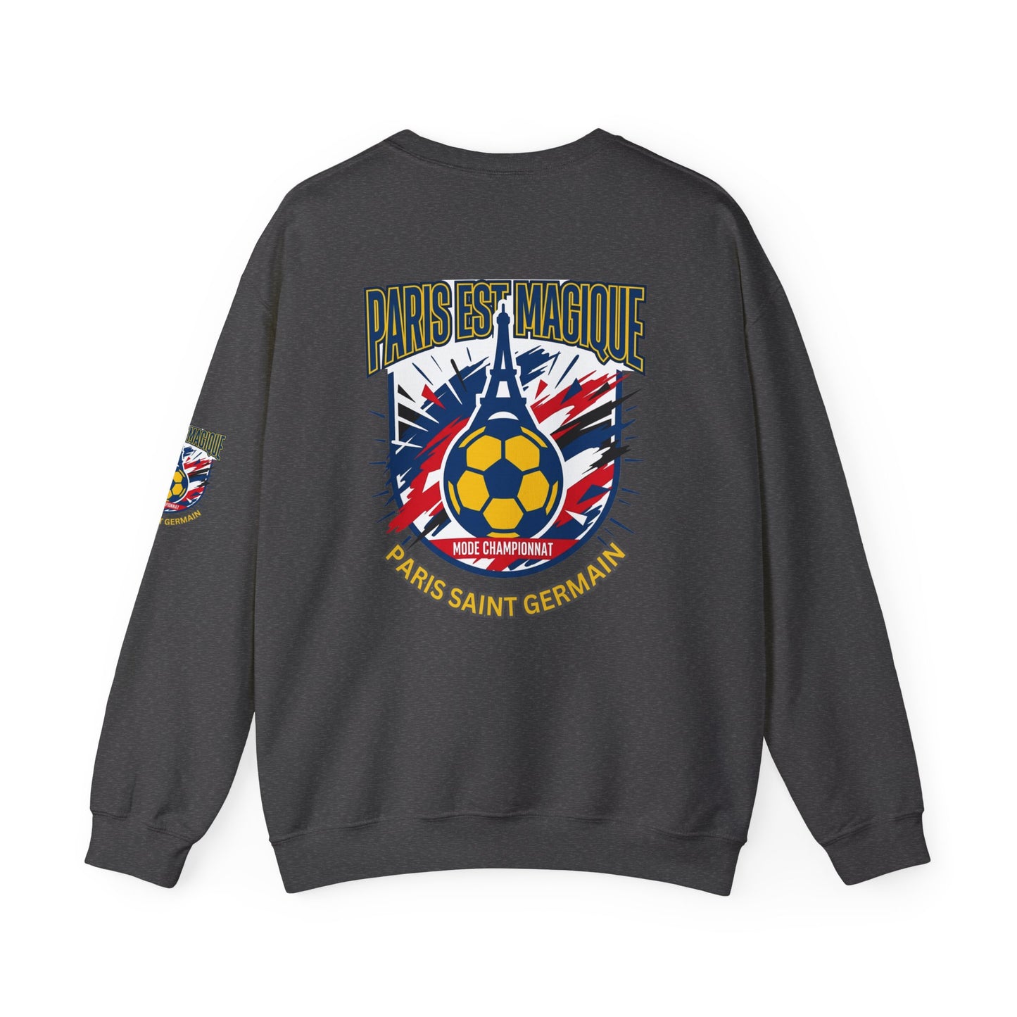 Paris Saint Germain Soccer Crest Sweatshirt | Paris Saint Germain soccer fans Sweatshirt - Trending Novelties & Gifts