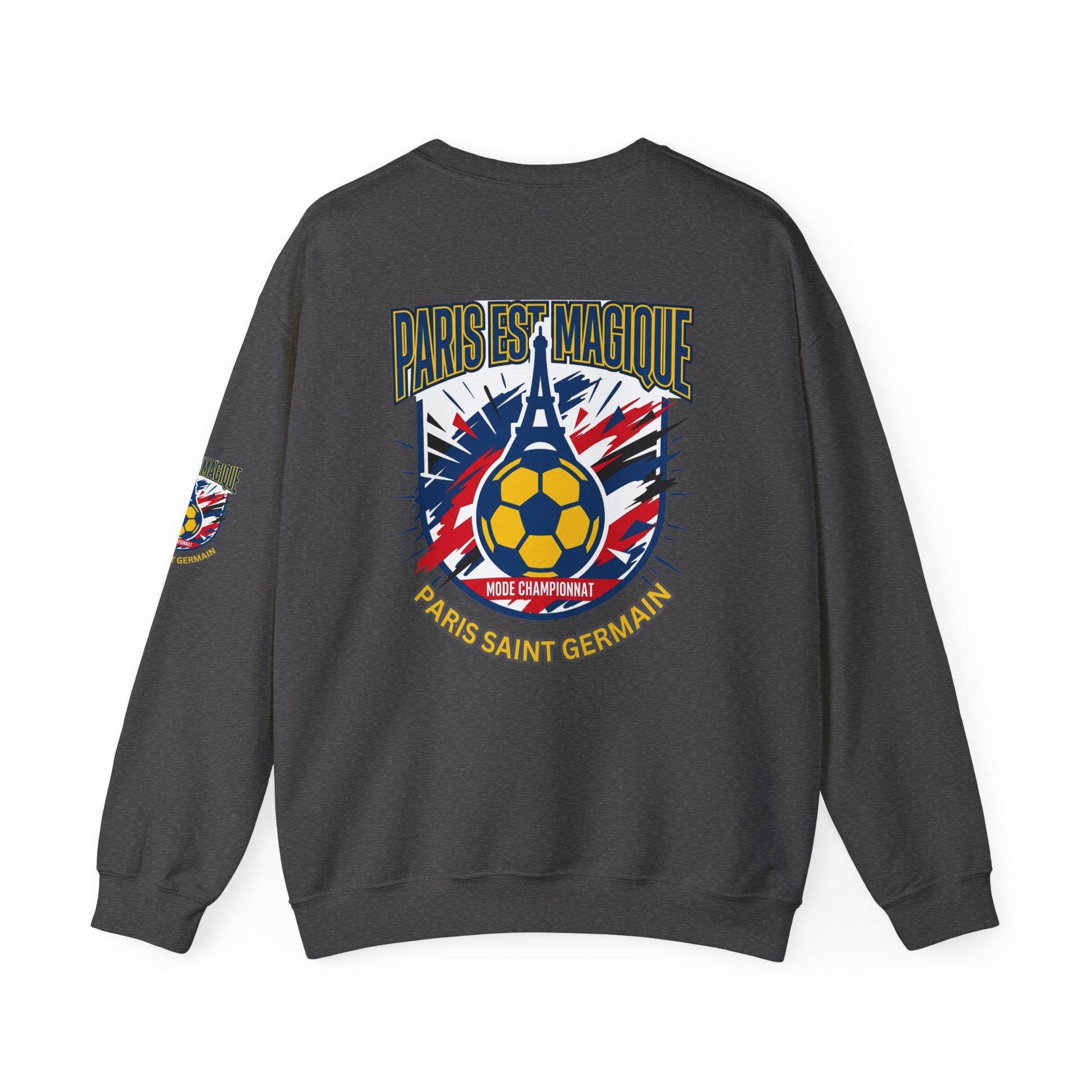 Paris Saint Germain Soccer Crest Sweatshirt | Paris Saint Germain soccer fans Sweatshirt - Trending Novelties & Gifts