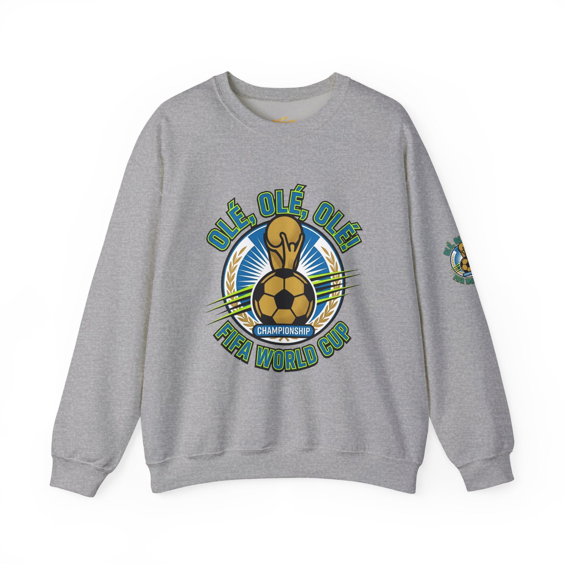 World Cup '26 Soccer Crewneck Sweatshirt — "Olé Olé Olé" Championship Design - Trending Novelties & Gifts