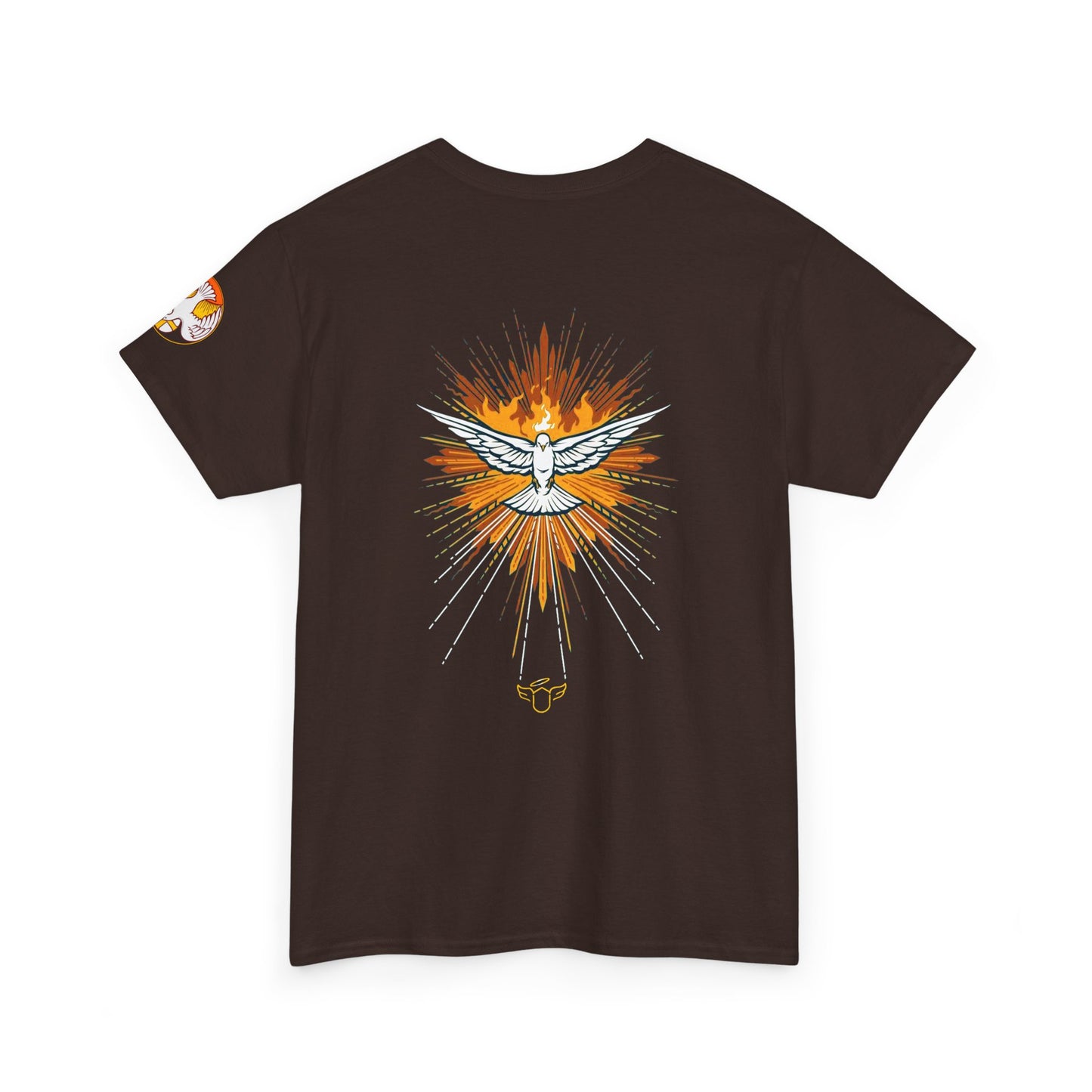 Holy Spirit Dove T-Shirt 2 — Radiant Catholic Faith Graphic Tee (CT)