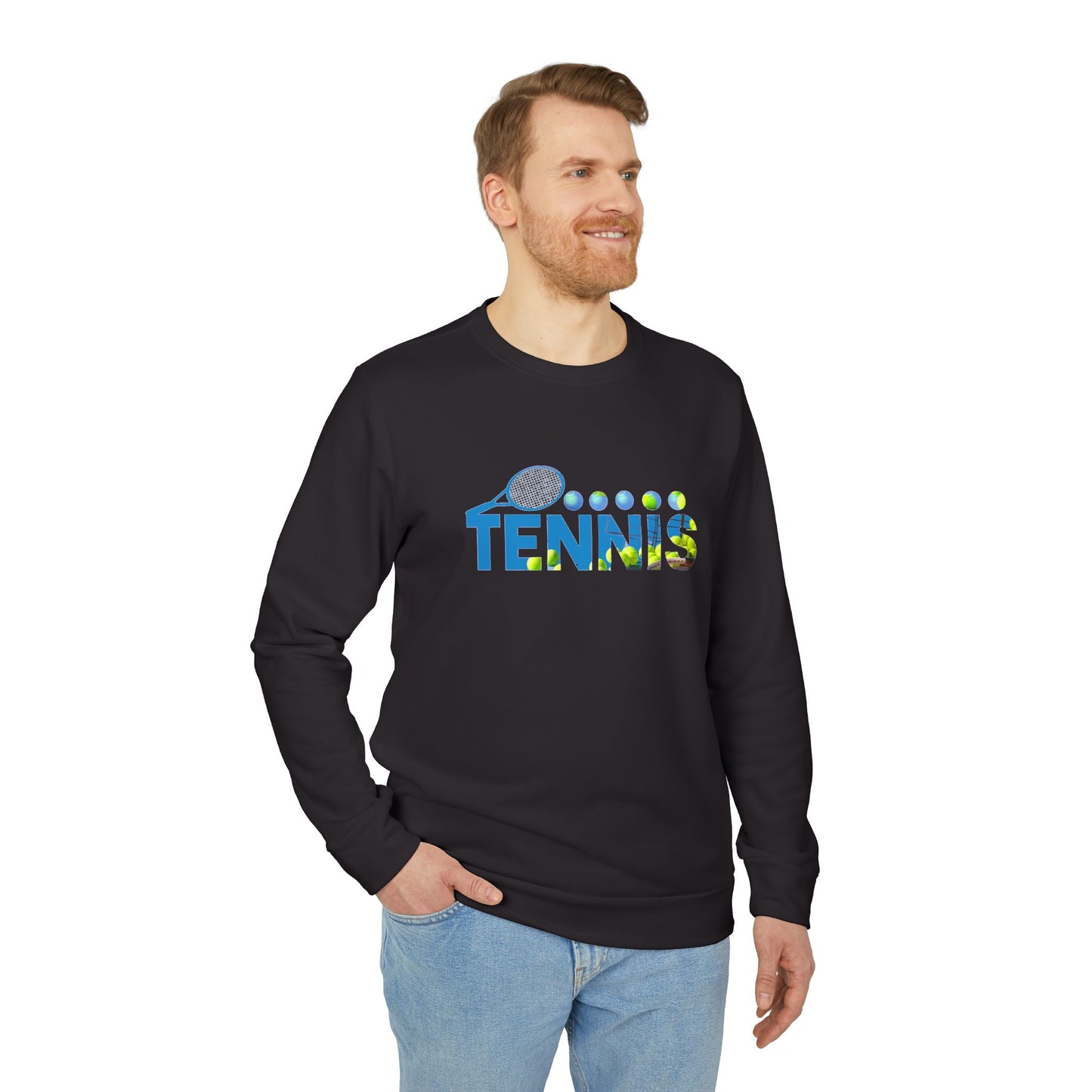 Adidas Tennis Sport Sweatshirt (Sky Creative1)