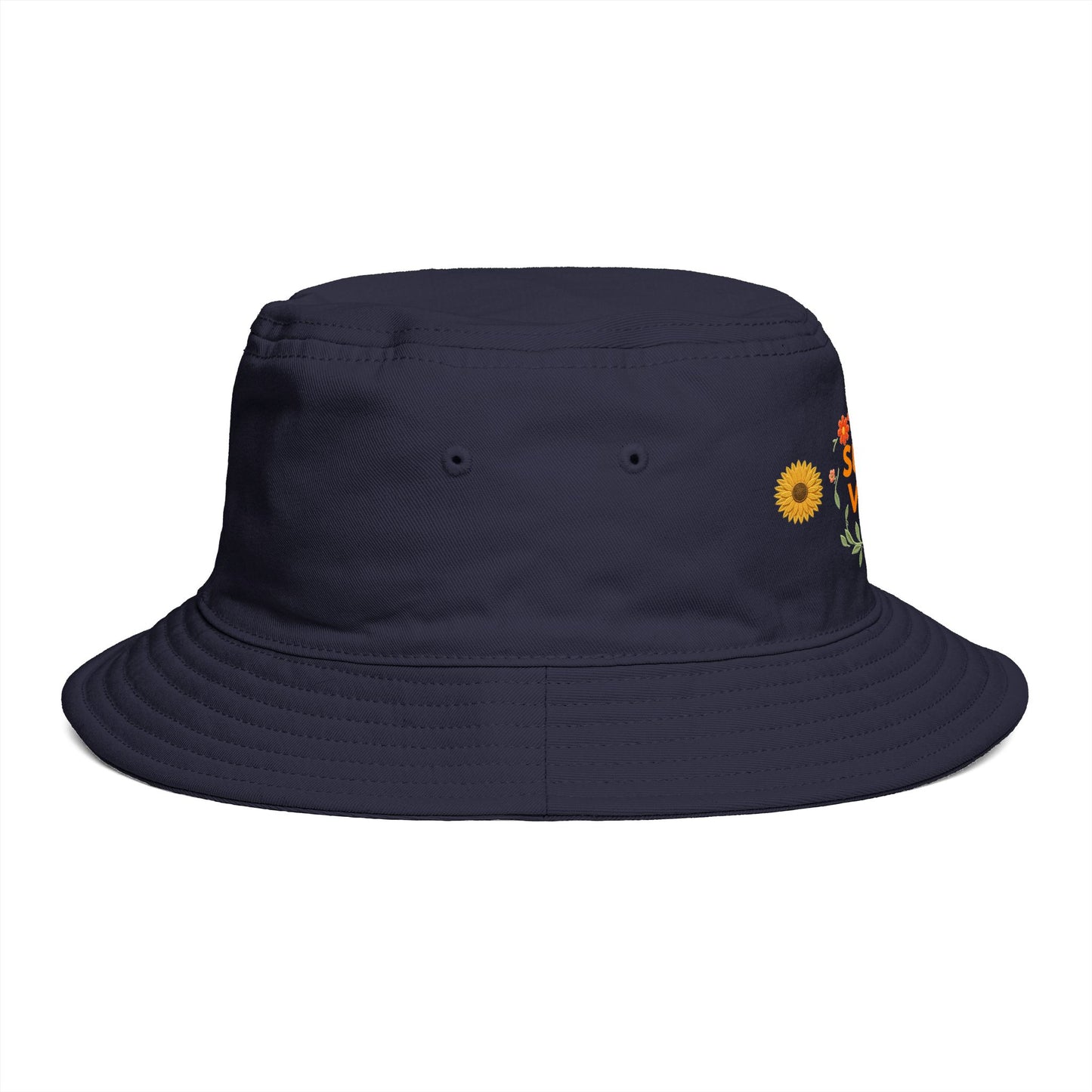 Bucket Hat — Sunny Vibes Floral Sunflower Summer Beach Accessory - Trending Novelties & Gifts