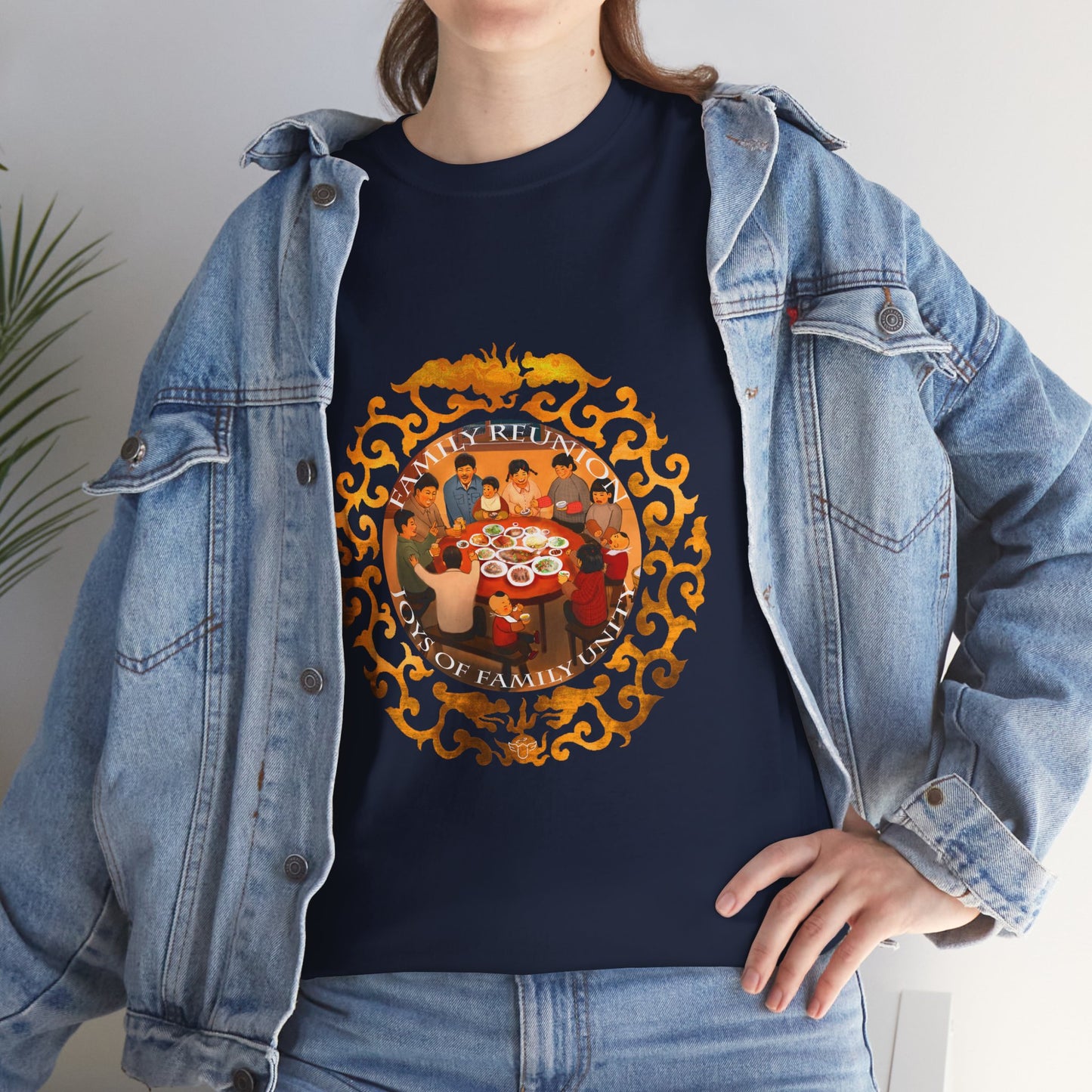 Novelty Tee — Chinese New Year Family Reunion Design