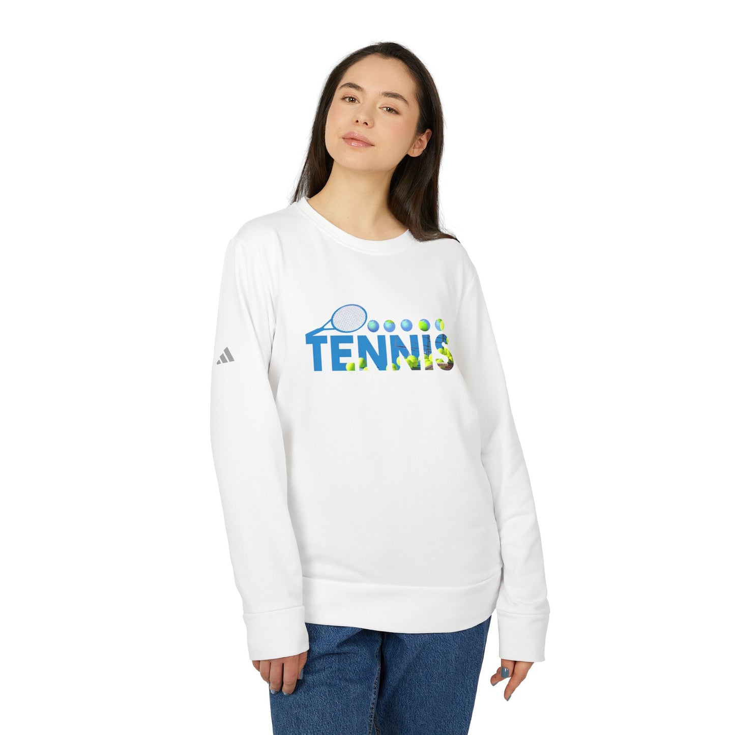 Adidas Tennis Sport Sweatshirt (Sky Creative1)