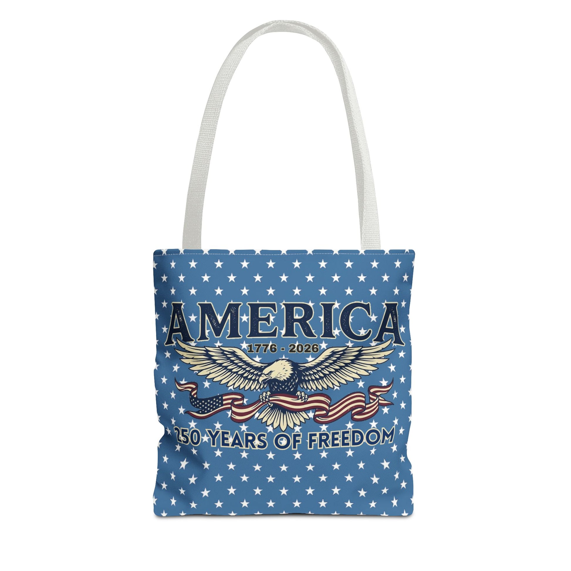 USA 250th ANNIVERSARY Patriotic Tote Bag  | America's 250 Years of Freedom" Eagle Design Tote - Trending Novelties & Gifts