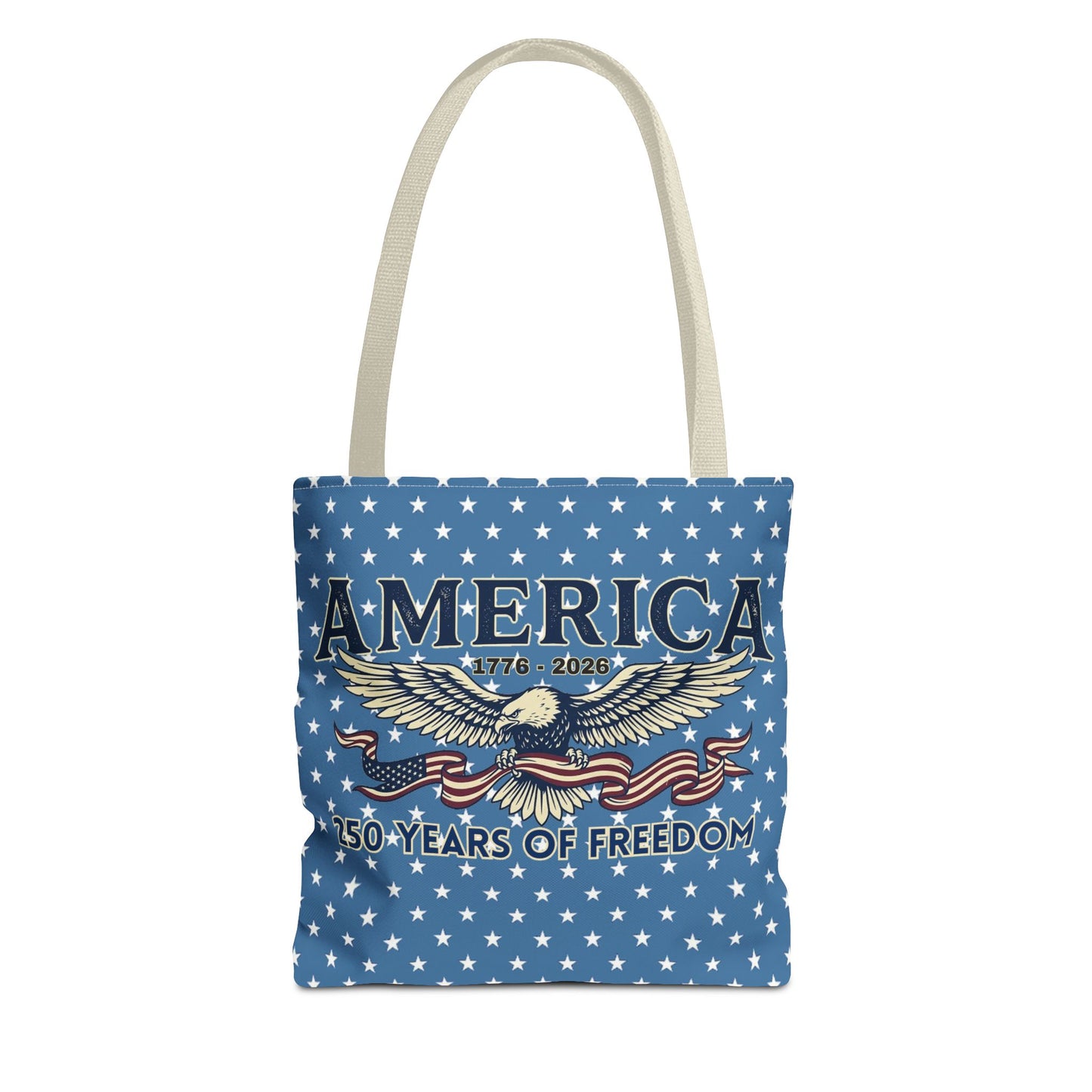 USA 250th ANNIVERSARY Patriotic Tote Bag  | America's 250 Years of Freedom" Eagle Design Tote - Trending Novelties & Gifts