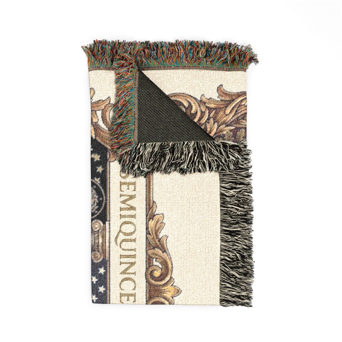 USA 250th ANNIVERSARY (SemiQuinCentennial) Woven Blanket – 250 Years of Freedom USA Flag Throw - Trending Novelties & Gifts