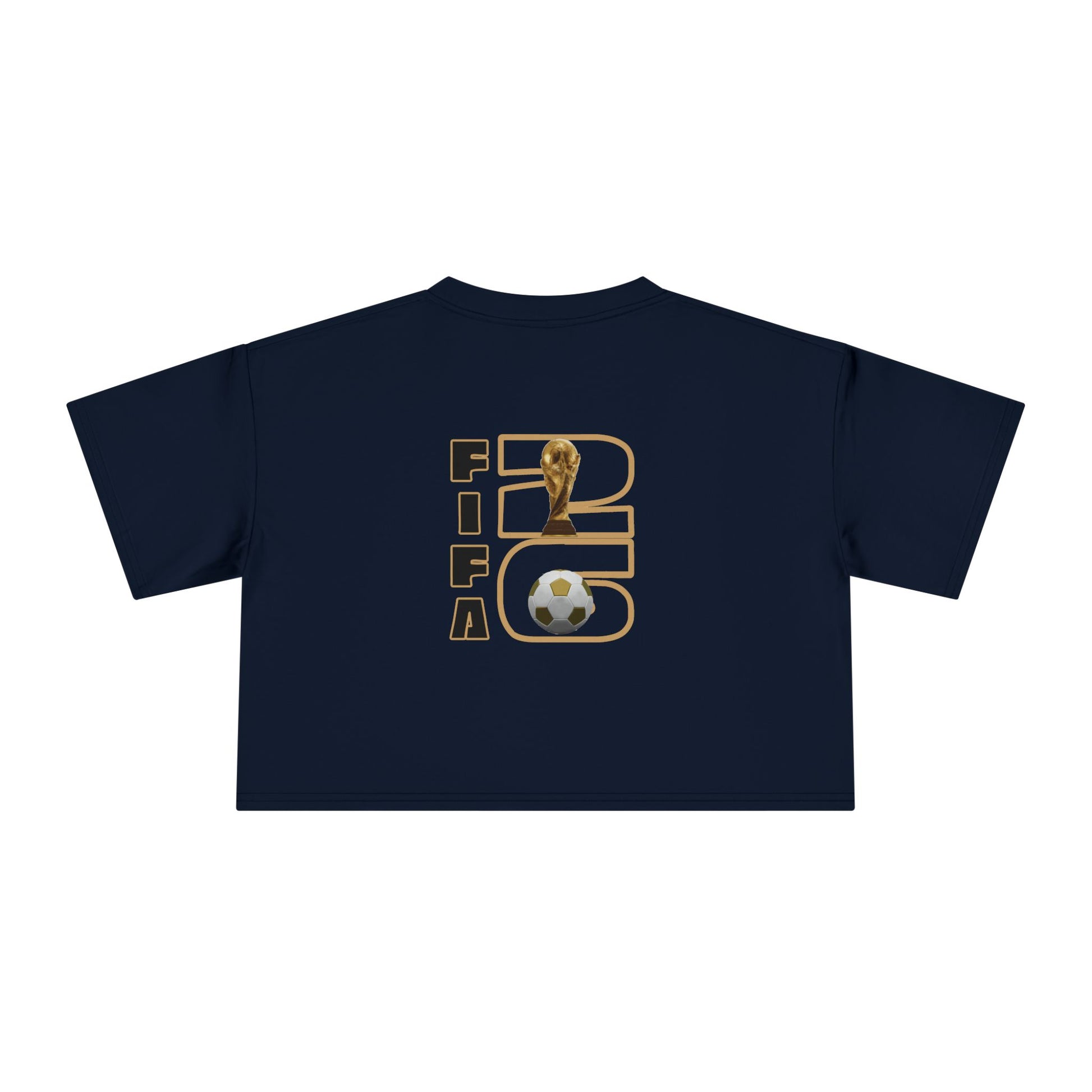 Women's Crop Tee — FIFA World Cup Soccer '26 Graphic - Trending Novelties & Gifts