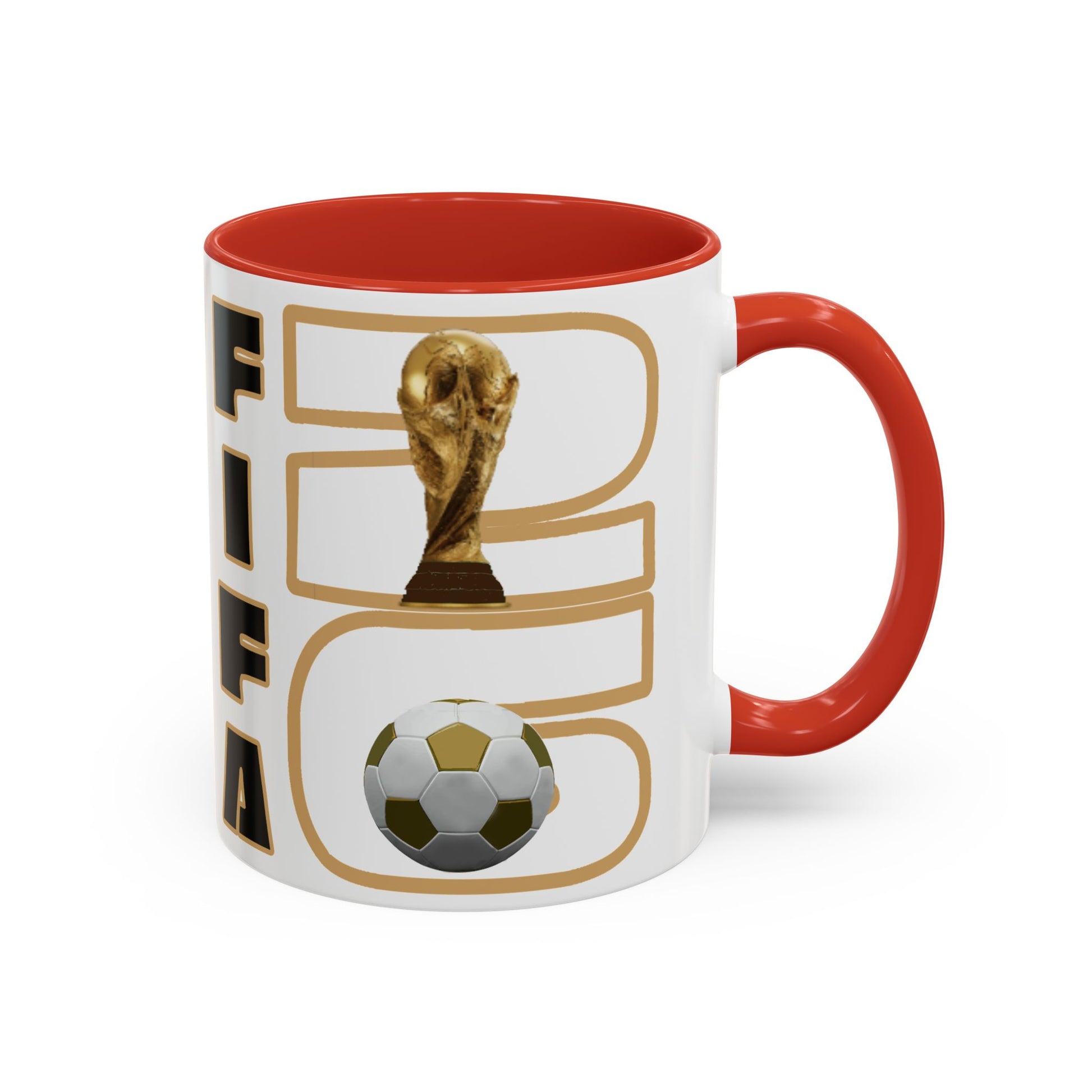 FIFA World Cup '26 Coffee Mug — Soccer Trophy & Ball Graphic 11/15oz - Trending Novelties & Gifts