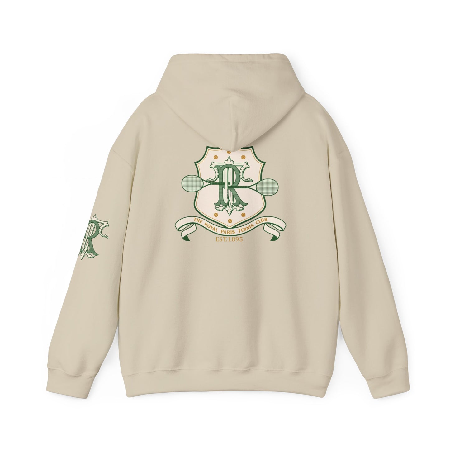 The Royal Paris Tennis Club Hoodie – Vintage Tennis  Crest Pullover