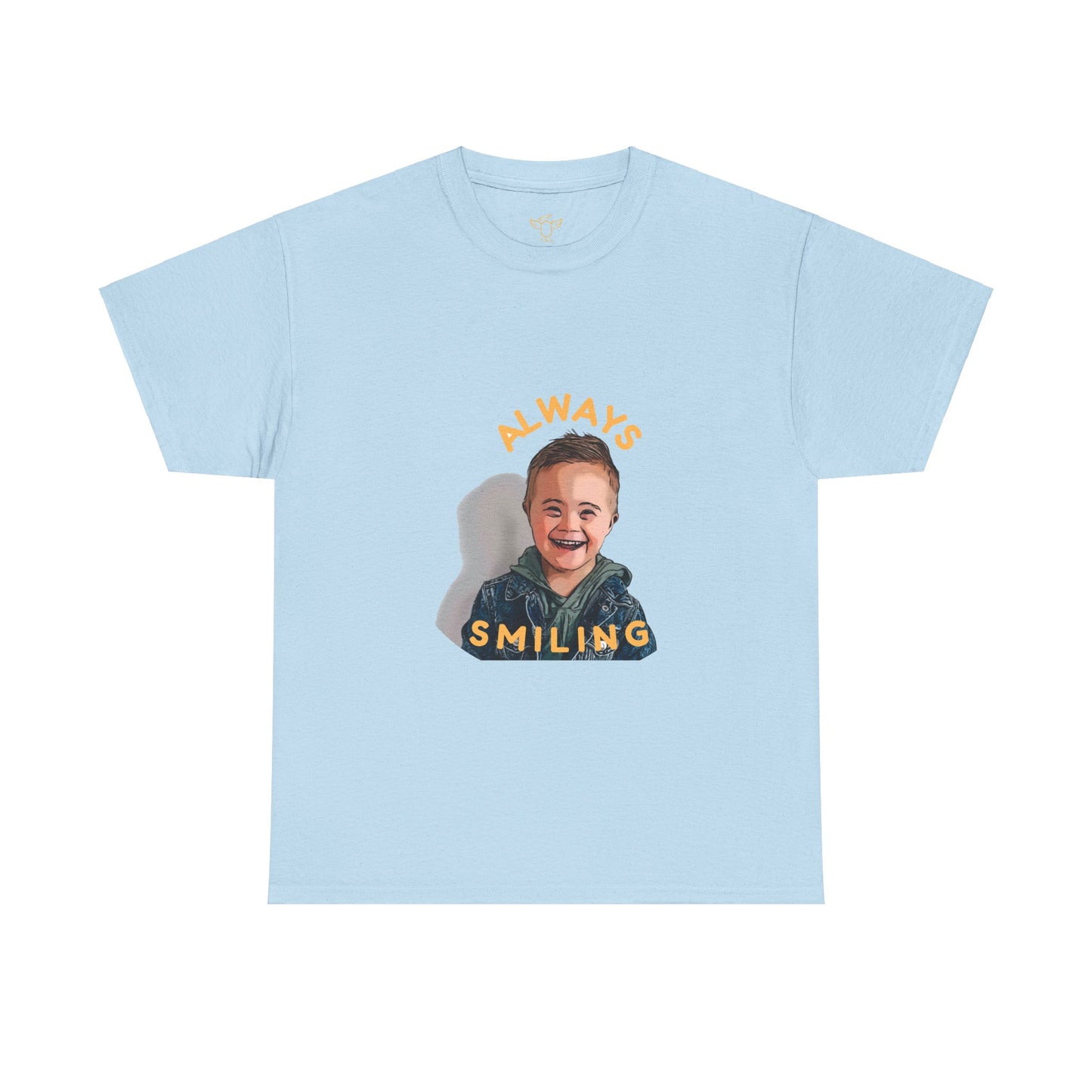 Novelty Tee for Fans of Instagram's OurHuddyBuddy Smiling Boy