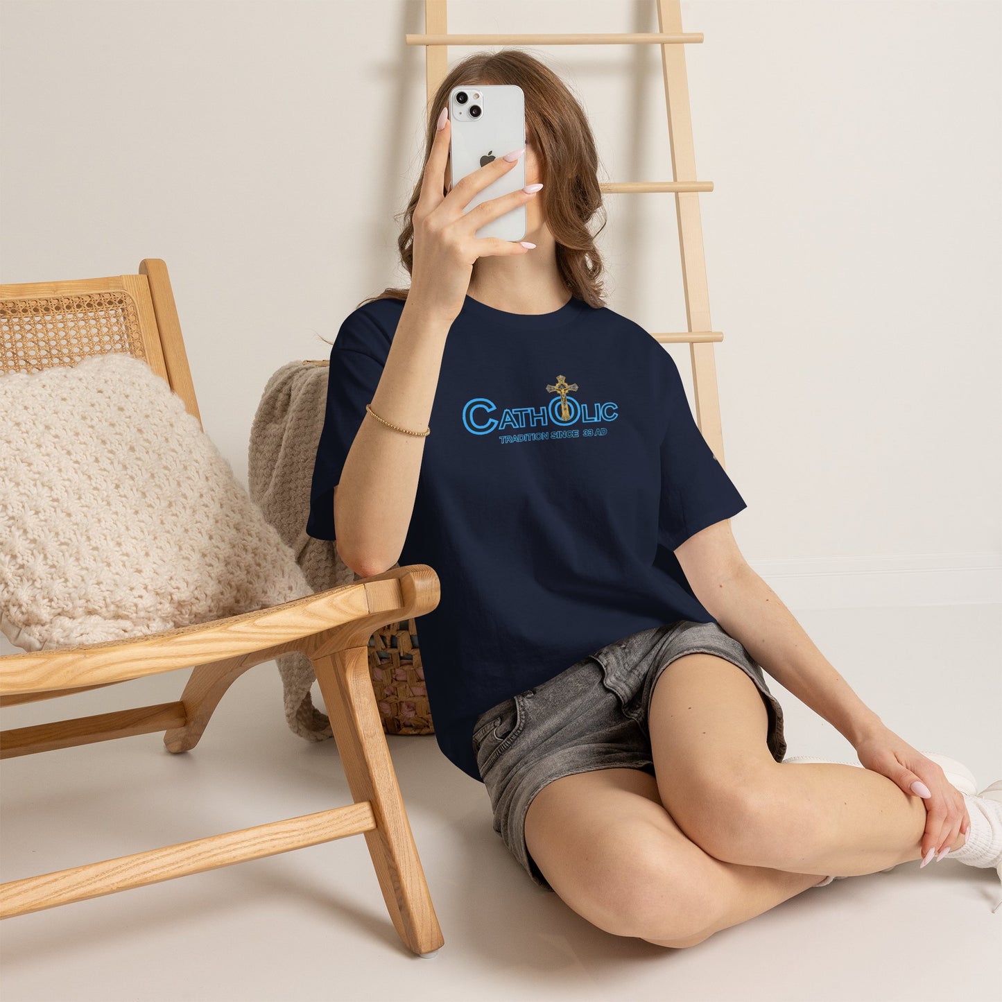 Catholic T‑Shirt "Catholic — Tradition Since 33 AD" — Christian Faith Tee (CT)