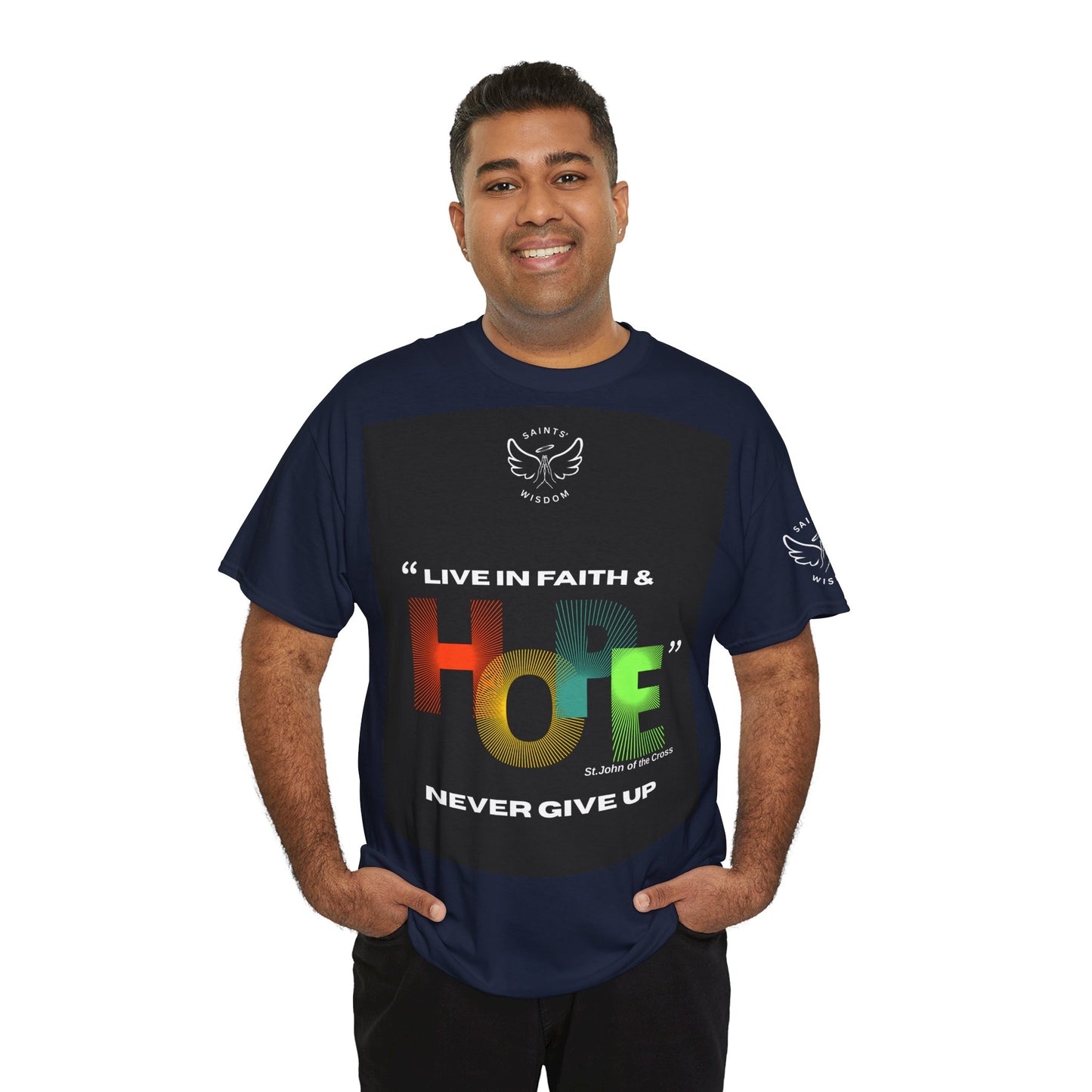 St John of the Cross Faith Hope Unisex Tee (CT)
