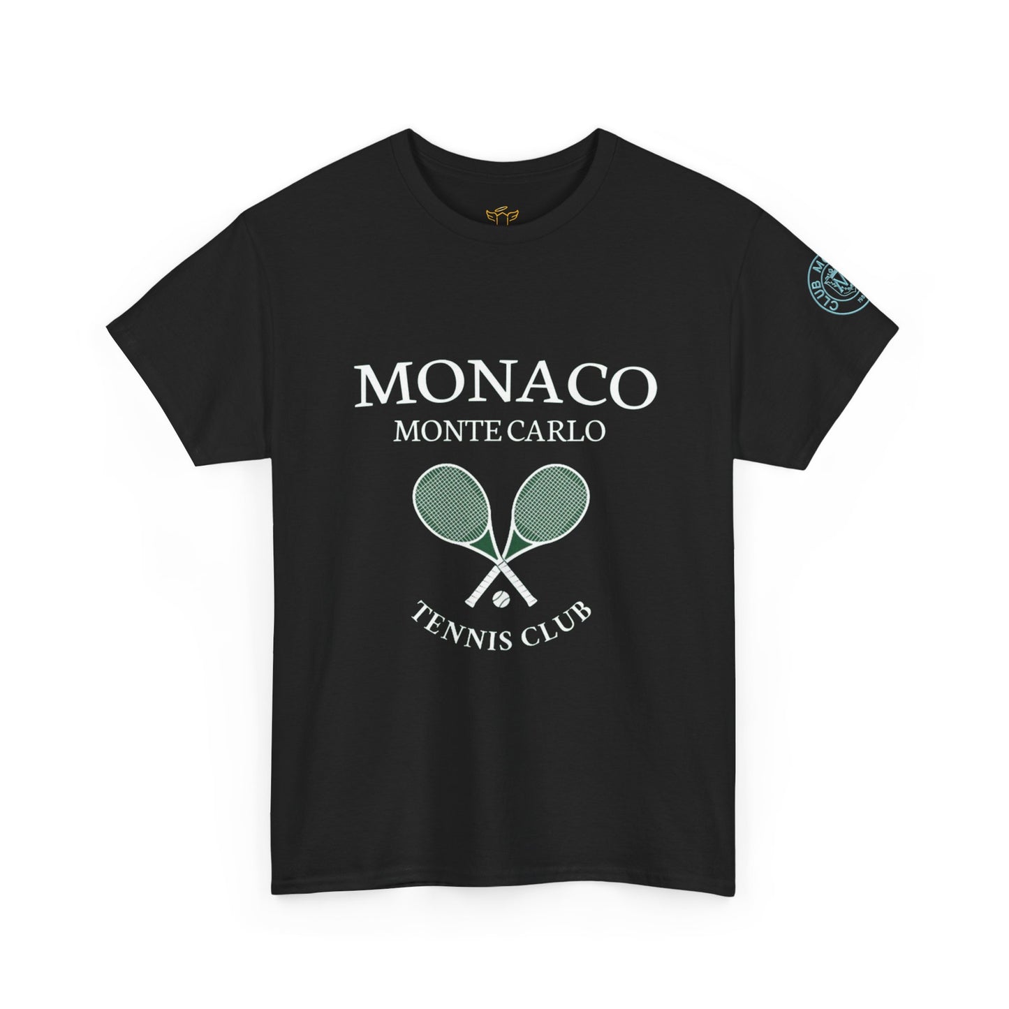 Monaco Monte Carlo Tennis Club T‑Shirt — Vintage Tennis Club Tee