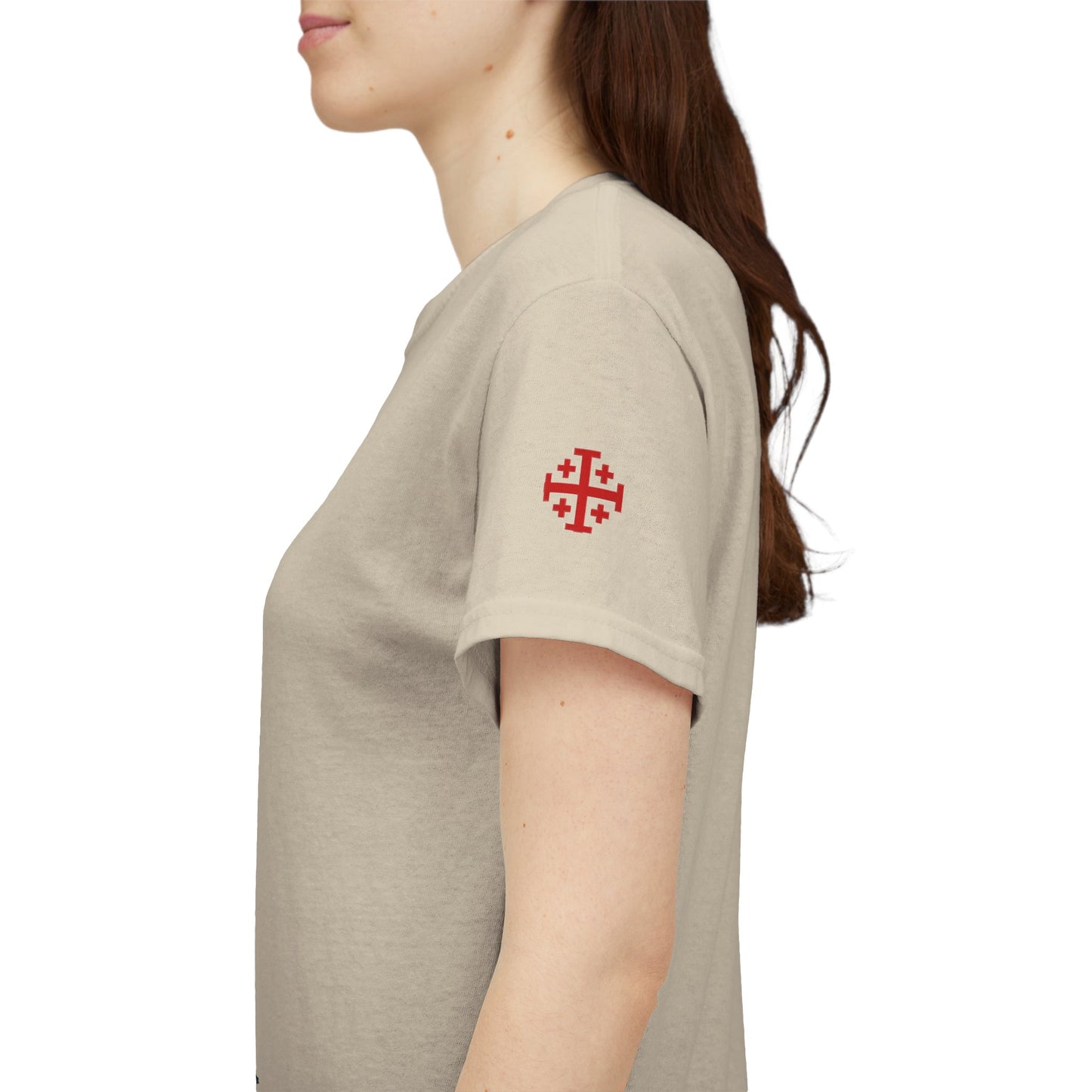 Deus Vult T-Shirt — Medieval Knight Cross Graphic Tee (CT)