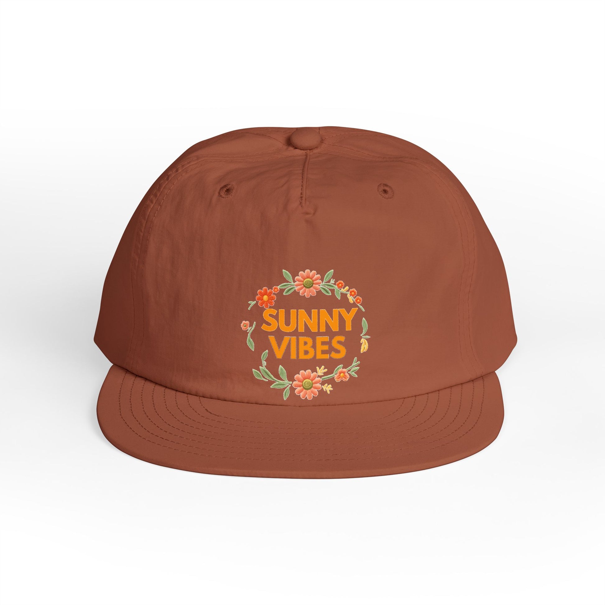 Sunny Vibes Surf Cap — Summer Floral Beach Hat - Trending Novelties & Gifts