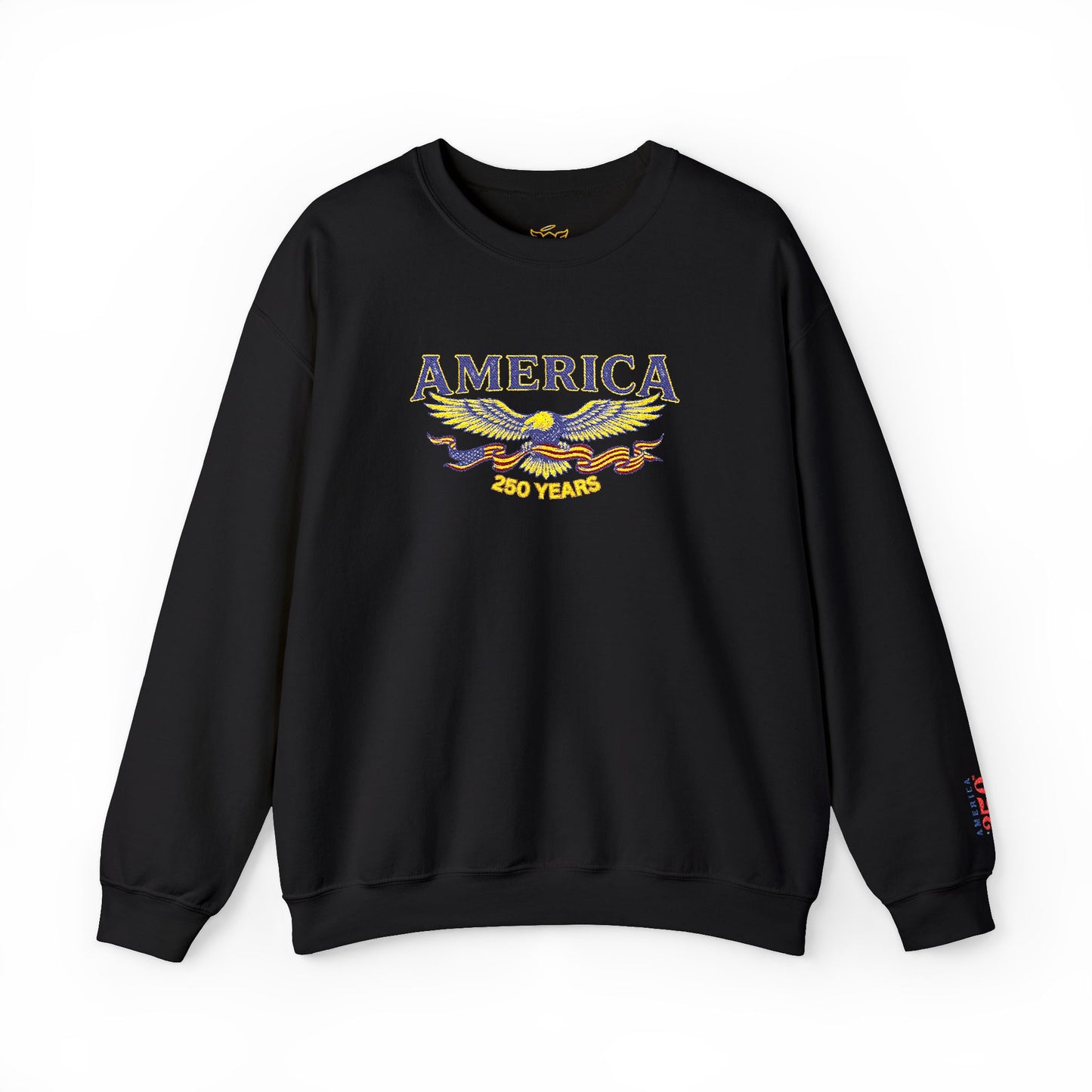 USA 250th American Eagle Crewneck Sweatshirt — USA 250th Vintage Patriotic Pullover - Trending Novelties & Gifts