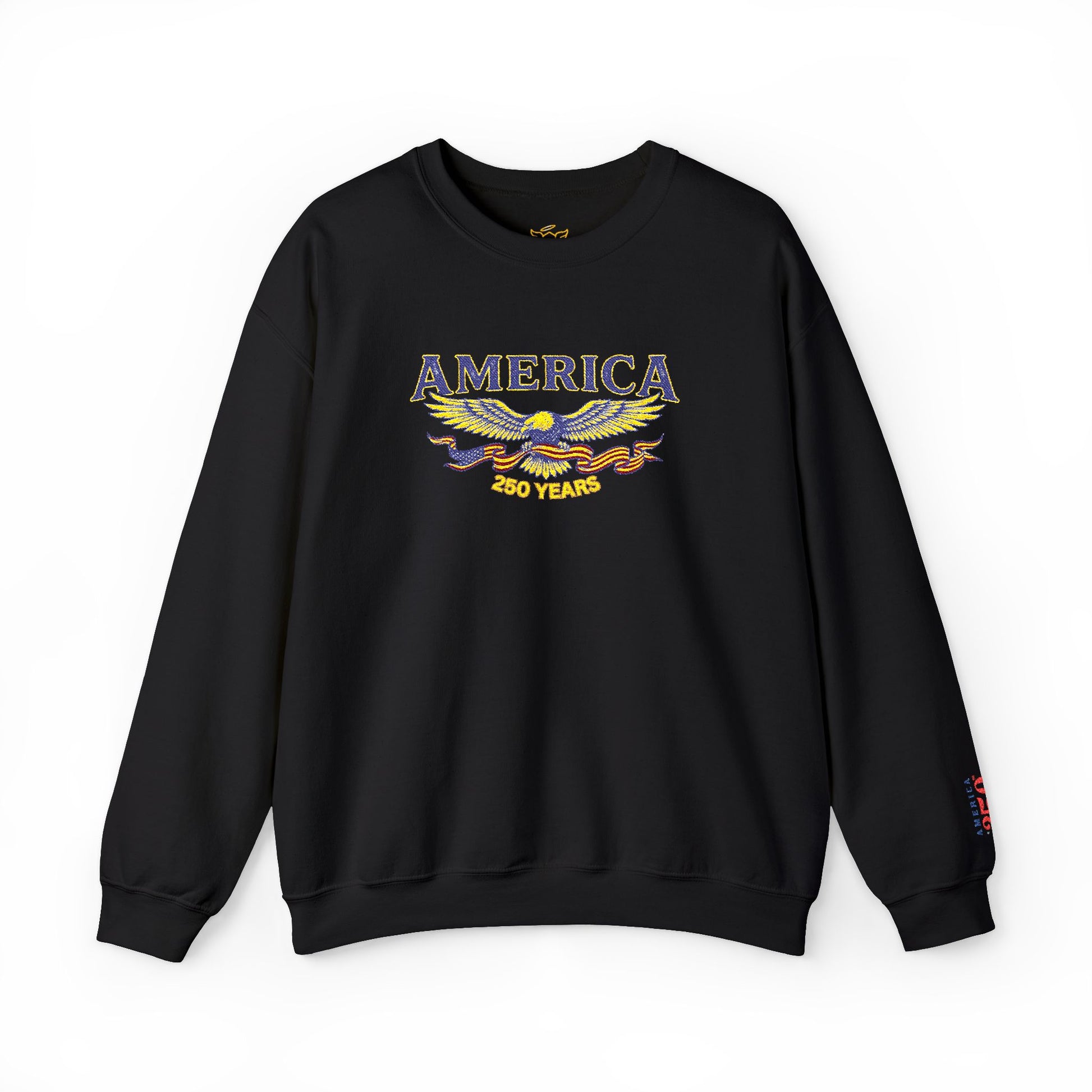USA 250th American Eagle Crewneck Sweatshirt — USA 250th Vintage Patriotic Pullover - Trending Novelties & Gifts