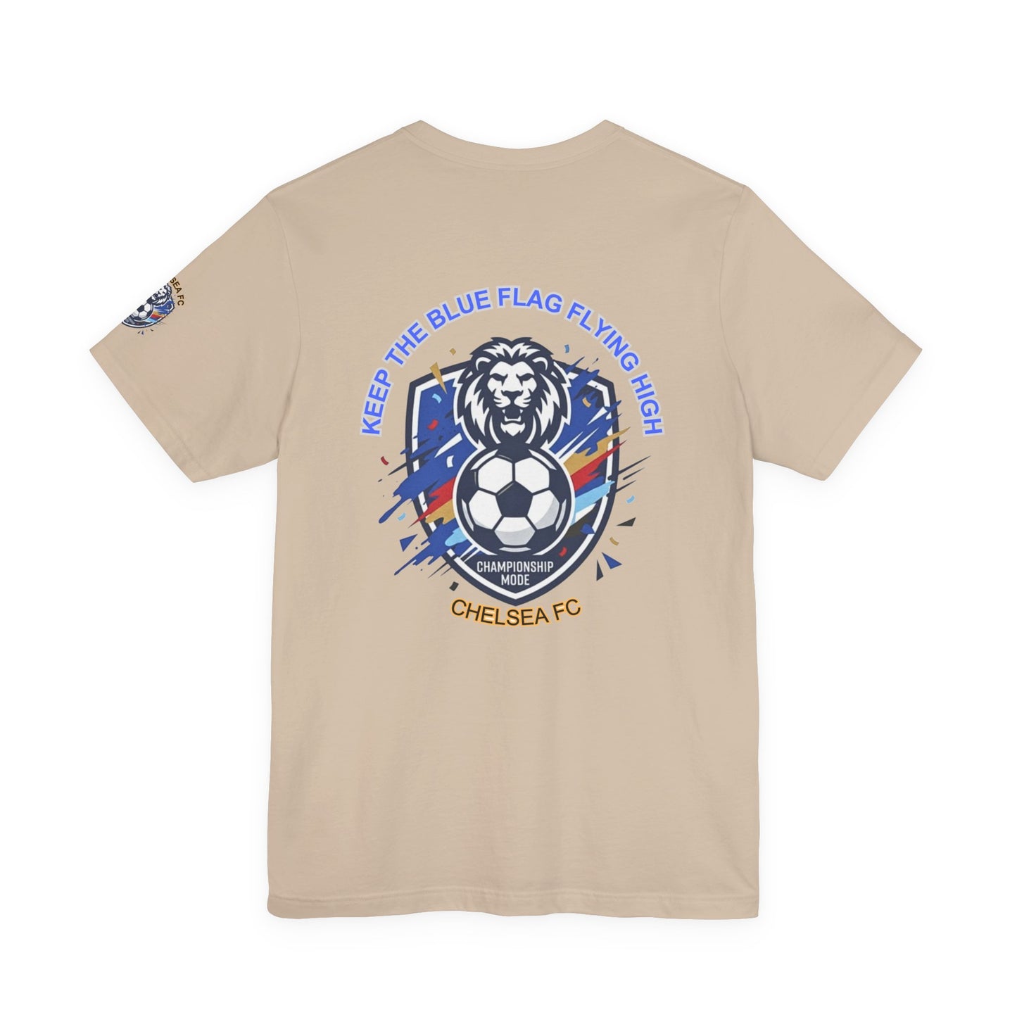 Keep the Blue Flag Flying High Tee | Retro Soccer, Chelsea Pride - Trending Novelties & Gifts