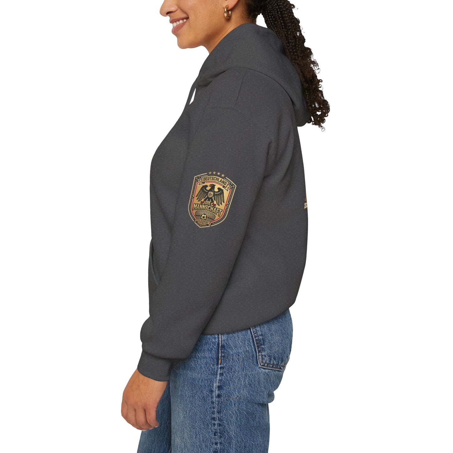 Germany Soccer Die Mannschaft Crest Hoodie – Vintage Germany Soccer Crest Pullover