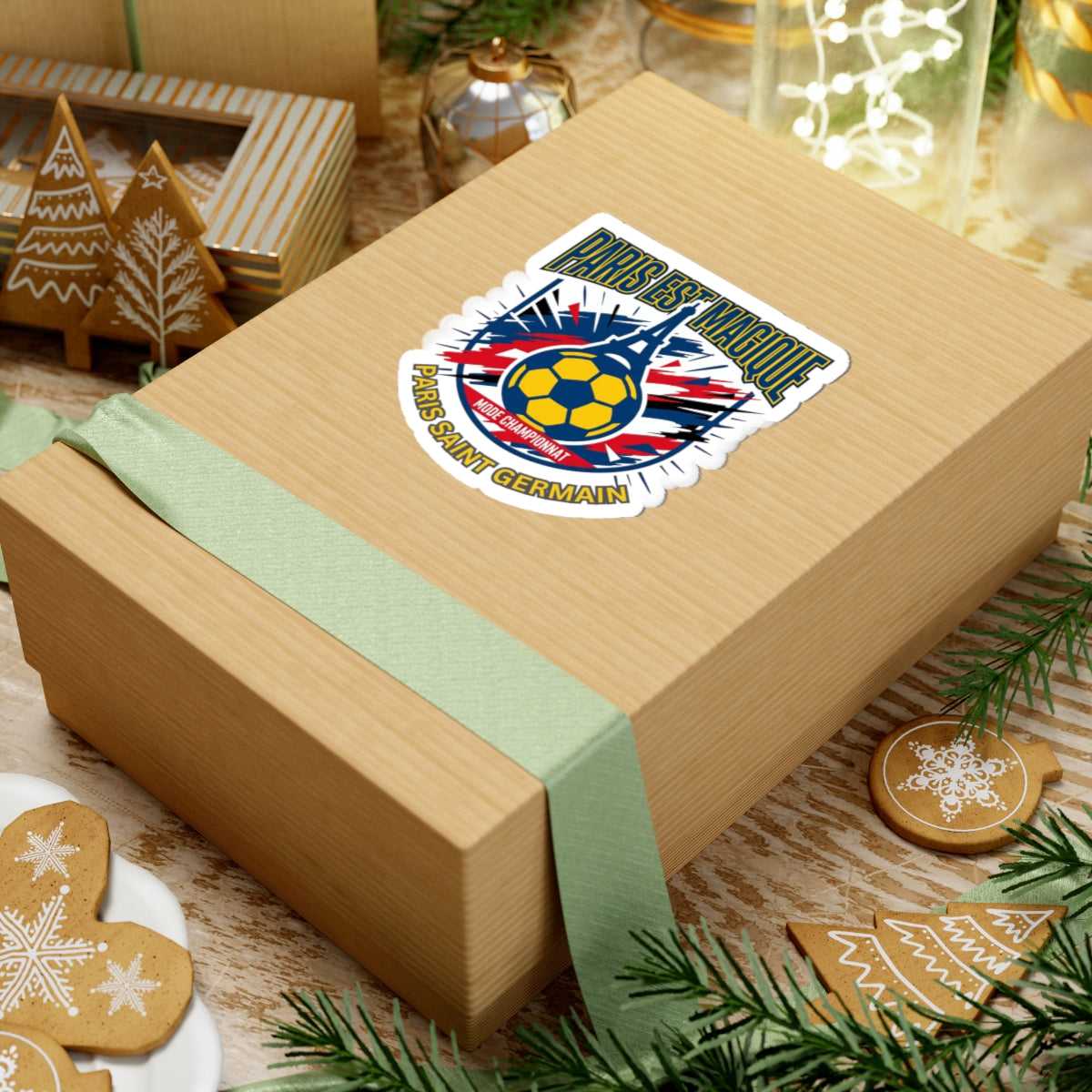 Renown Paris Soccer Crest Sticker | Paris Saint Germain Soccer Sticker - Trending Novelties & Gifts