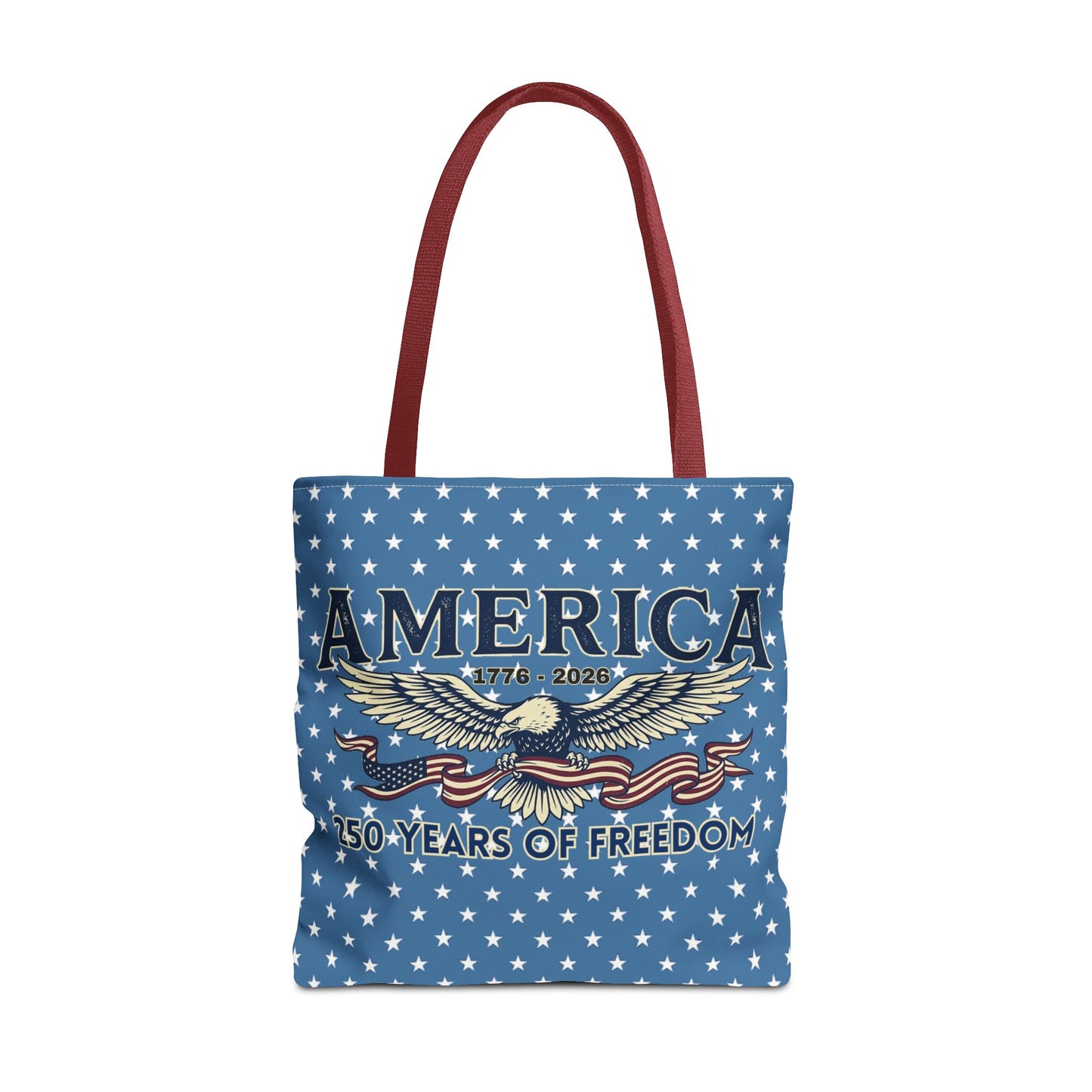 USA 250th ANNIVERSARY Patriotic Tote Bag  | America's 250 Years of Freedom" Eagle Design Tote - Trending Novelties & Gifts