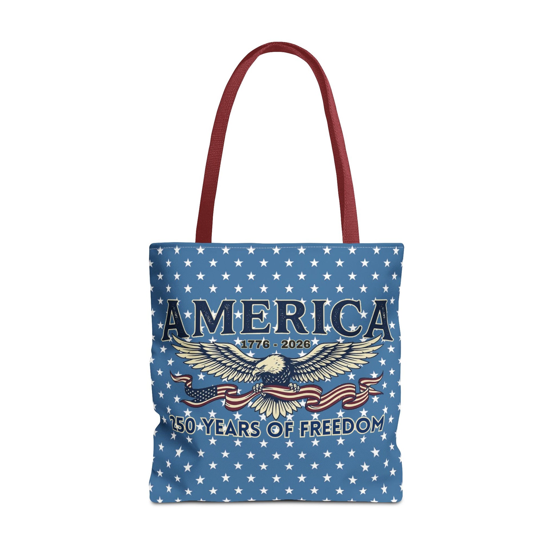 USA 250th ANNIVERSARY Patriotic Tote Bag  | America's 250 Years of Freedom" Eagle Design Tote - Trending Novelties & Gifts