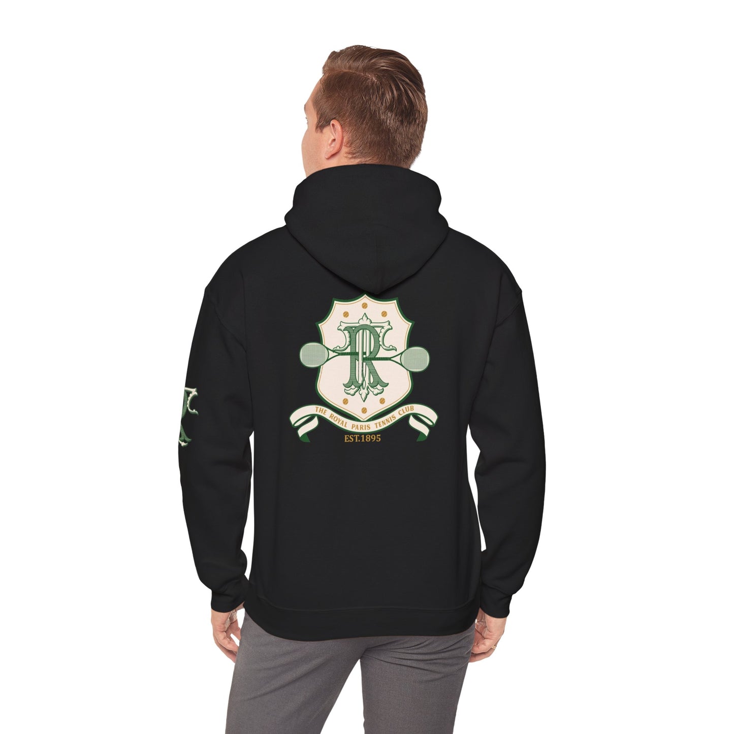The Royal Paris Tennis Club Hoodie – Vintage Tennis  Crest Pullover